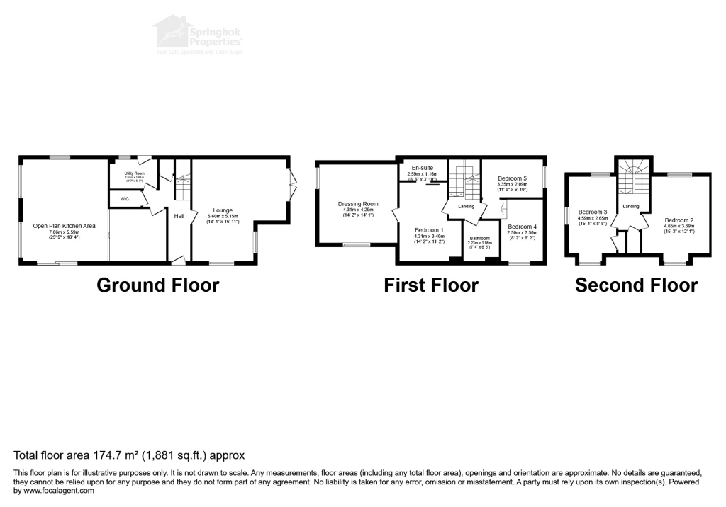 12, Livingstone Drive, Spalding floorplan
