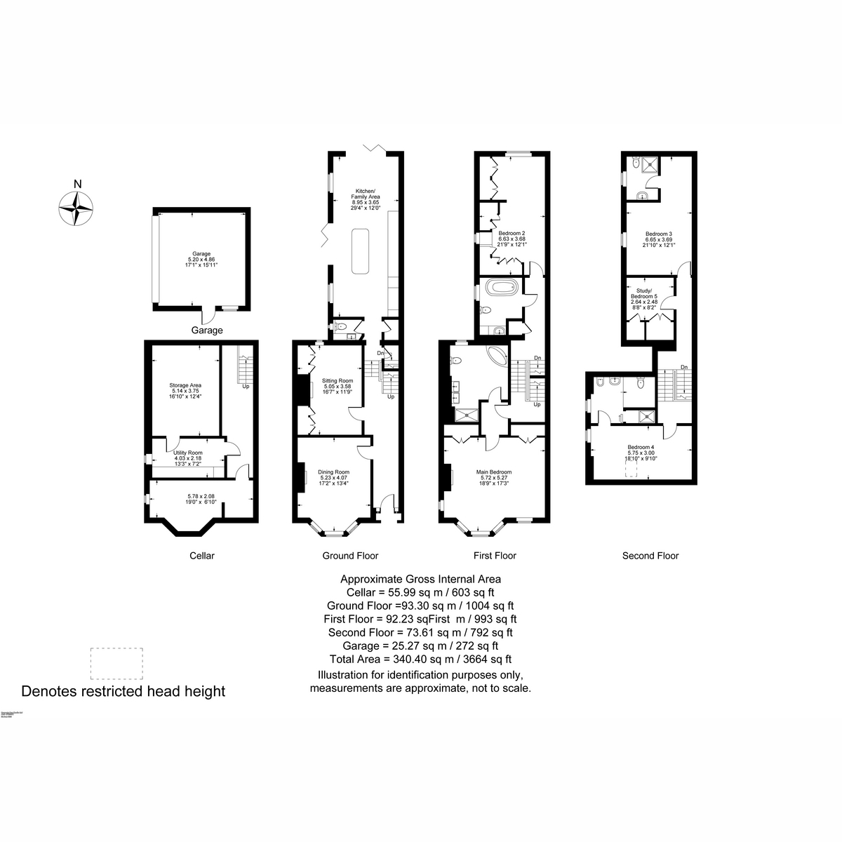 34, Avenue Road, Leamington Spa floorplan
