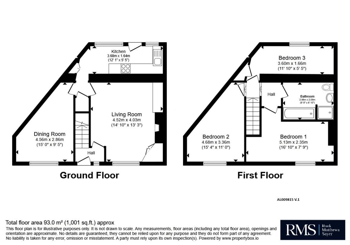 1, Dovecote Street, Morpeth floorplan