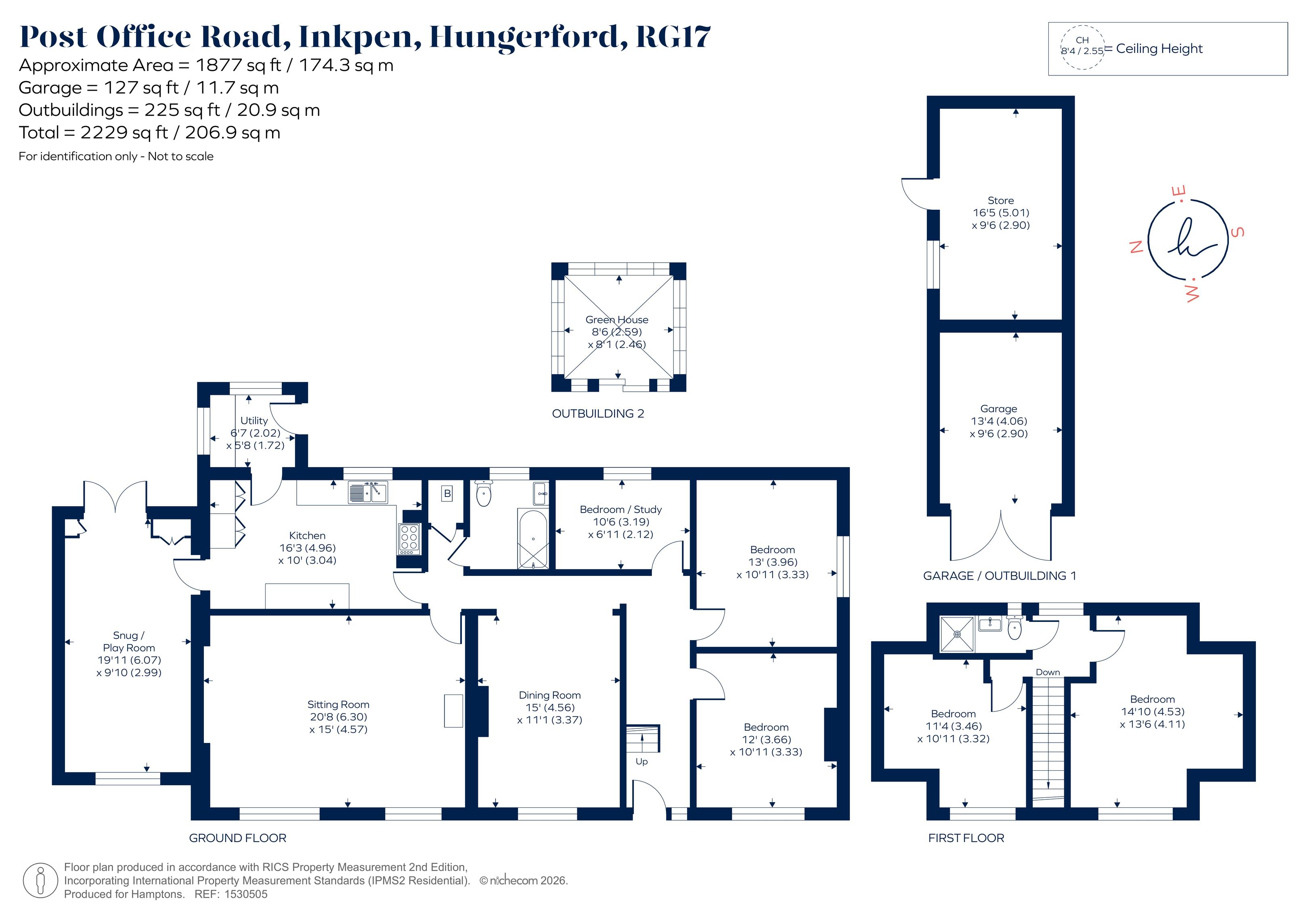 Old Post Office Cottage, Post Office Road, Hungerford floorplan