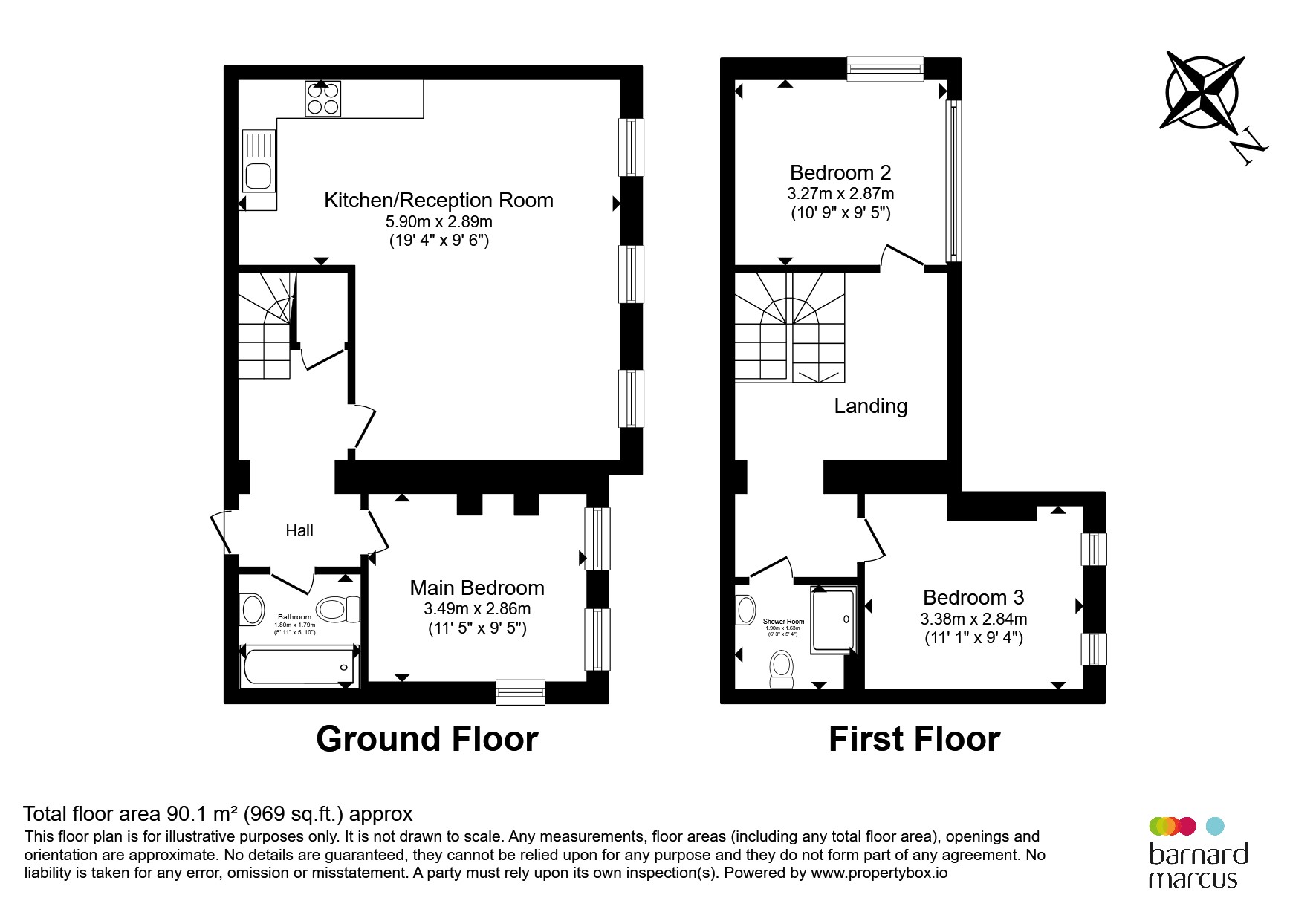 Gatton Road, London floorplan