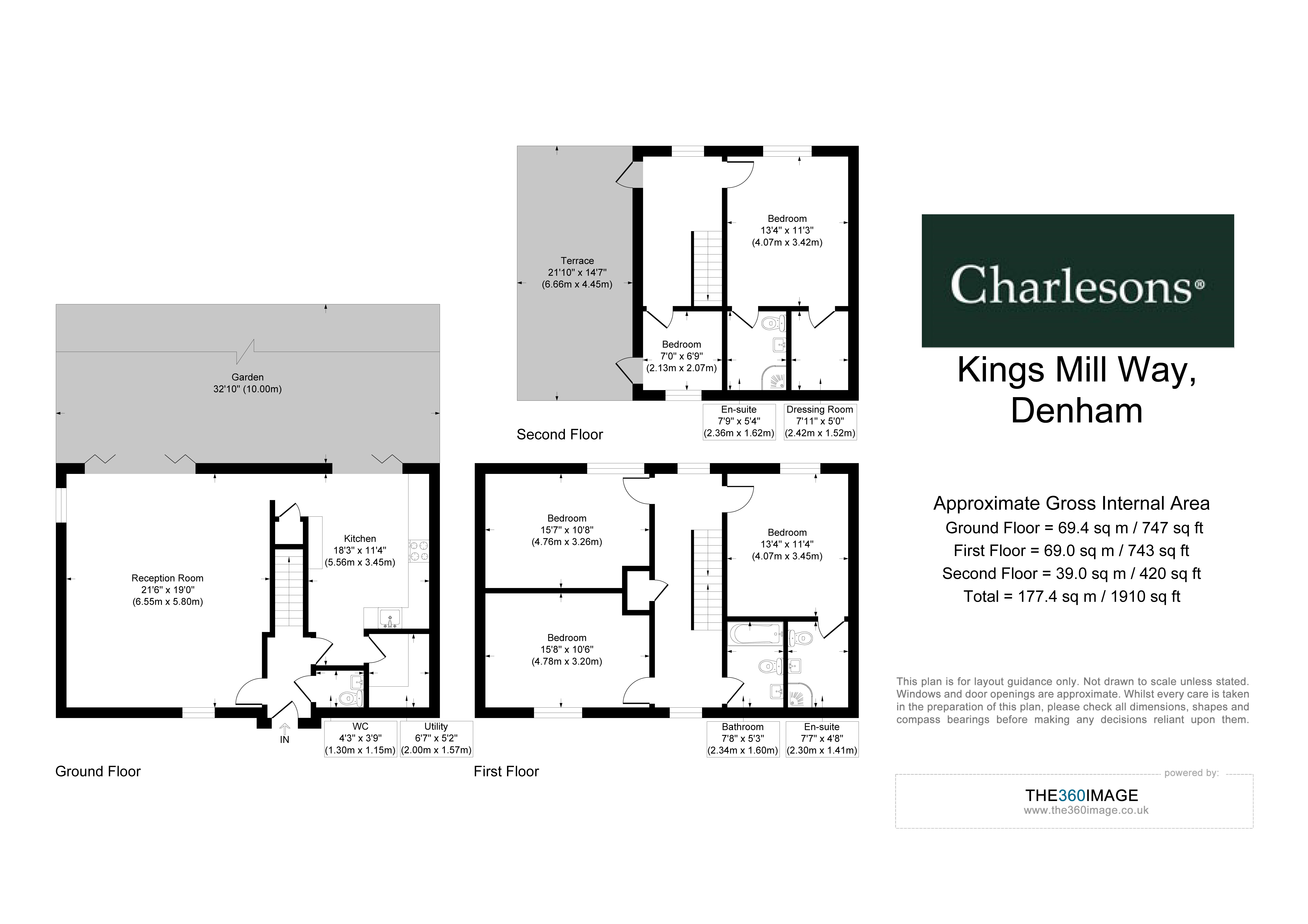 87, Kings Mill Way, Uxbridge floorplan