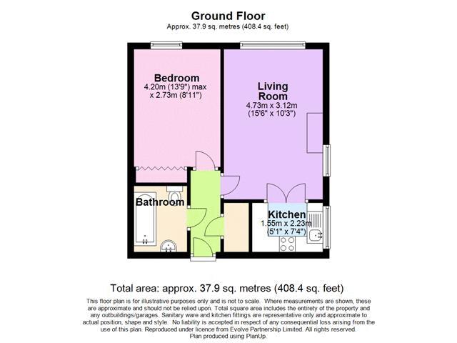 1 Bedrooms Flat for sale in Potters Court, Potters Bar EN6