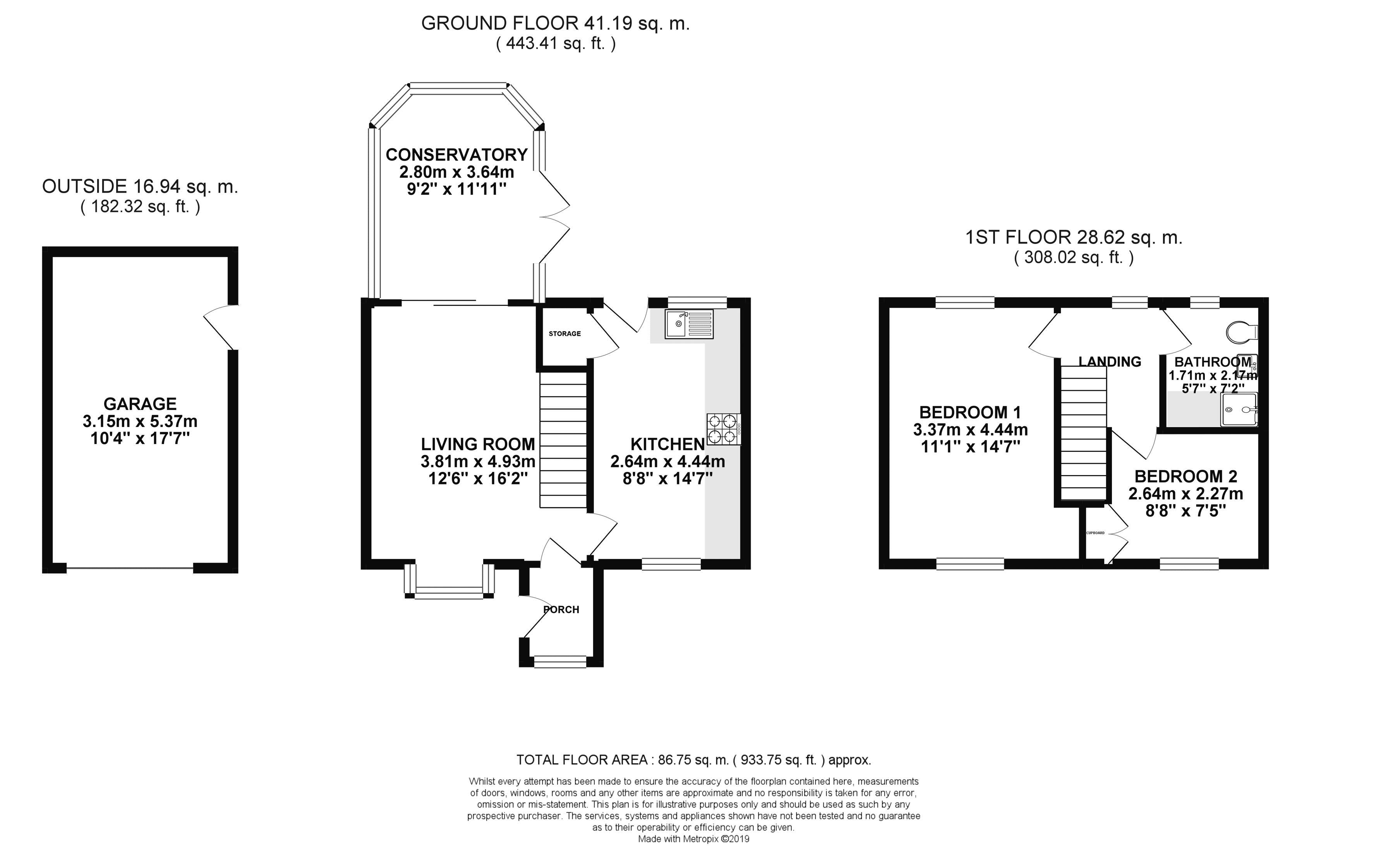 2 Bedrooms  for sale in Charnwood Close, Swanwick, Alfreton DE55
