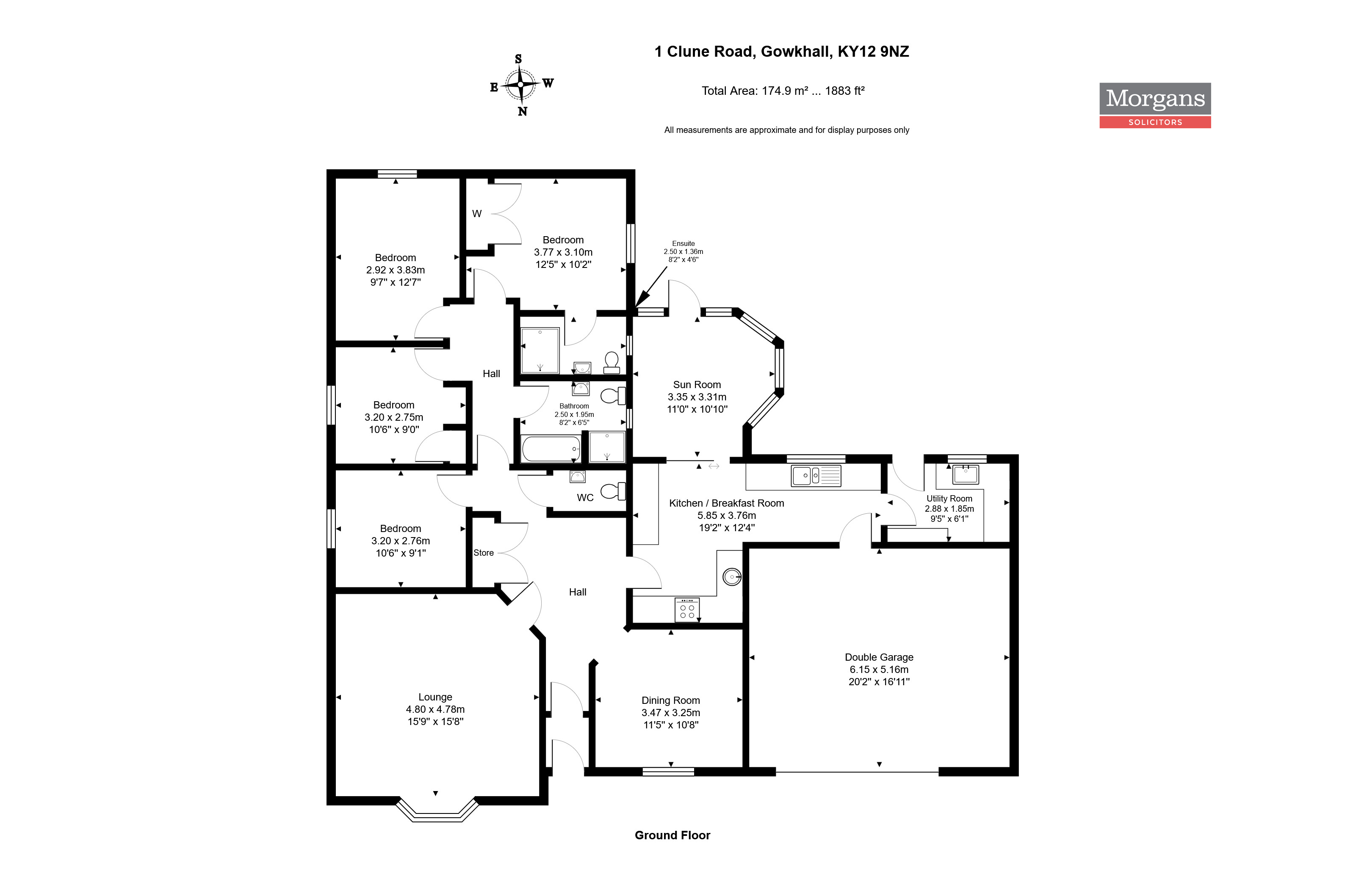 1, Clune Road, Gowkhall floorplan