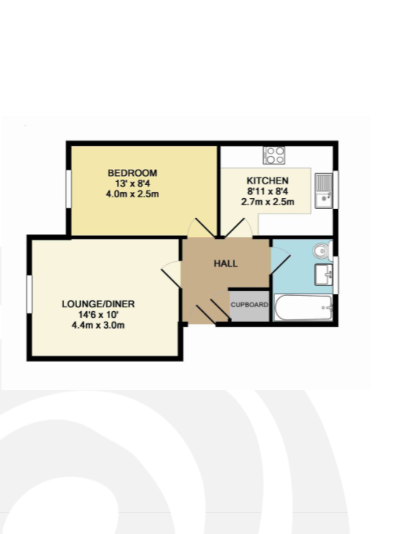 1 Bedrooms Flat to rent in Baker Street, Reading RG1