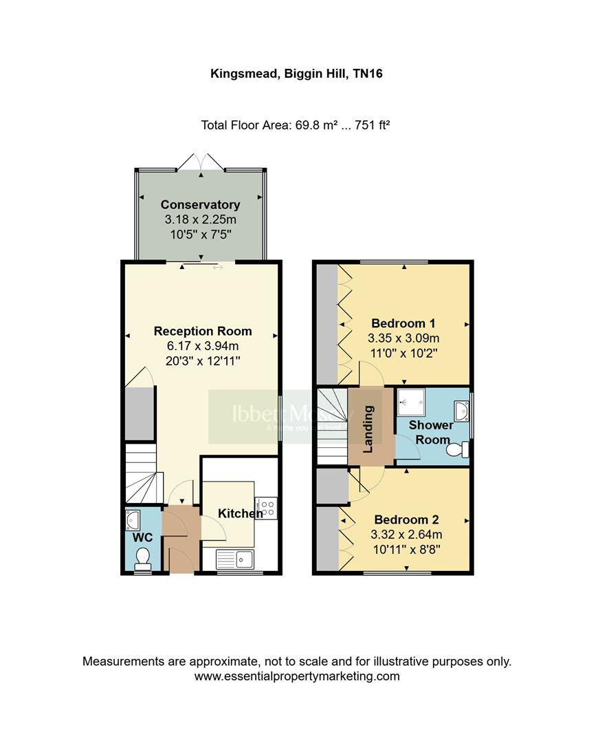 67, Kingsmead, Westerham floorplan