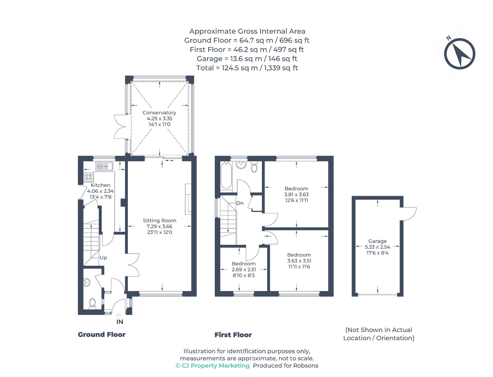 12, Lawford Avenue, Chorleywood floorplan
