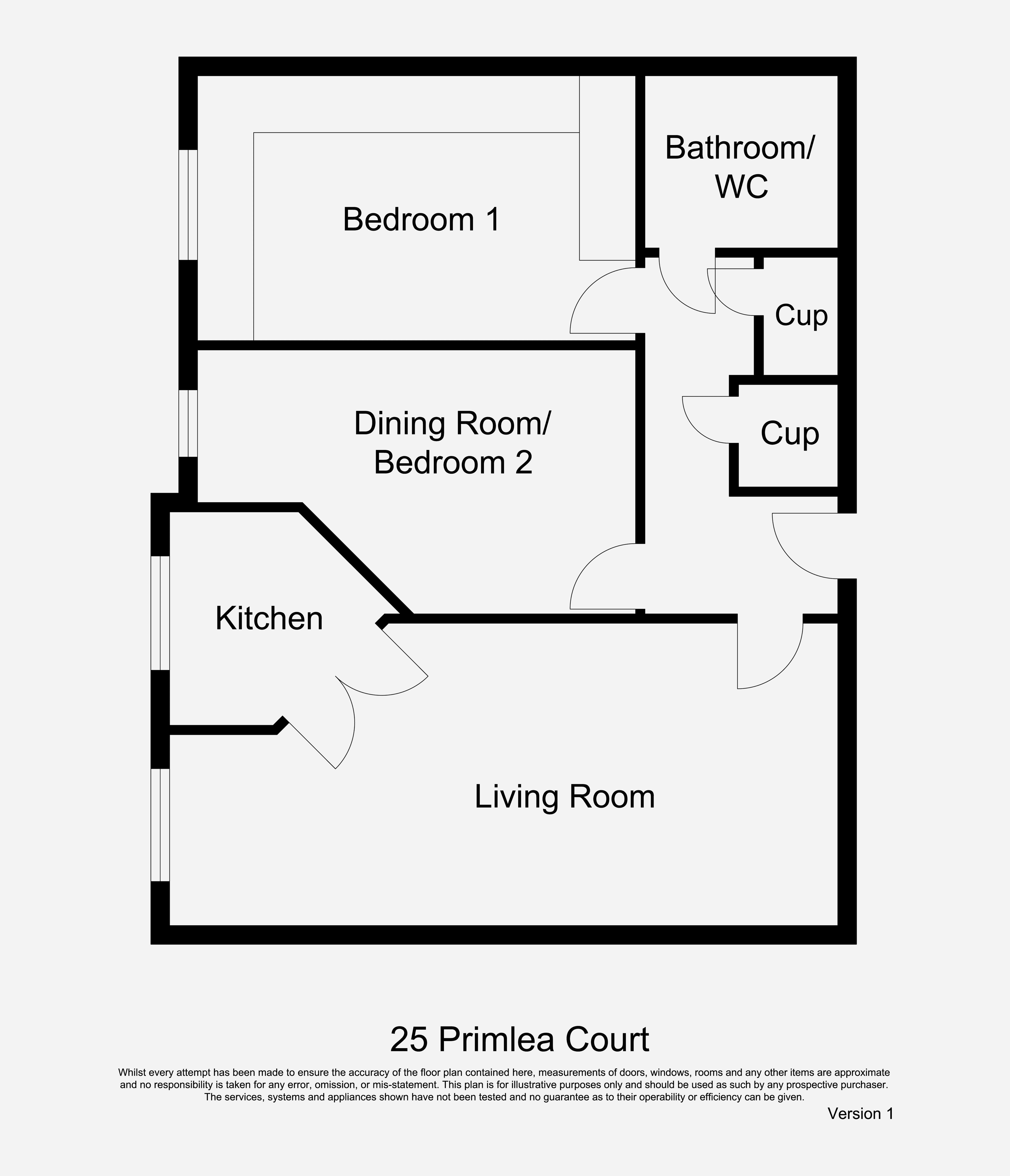 25 Primlea Court, Aydon Road, Corbridge floorplan