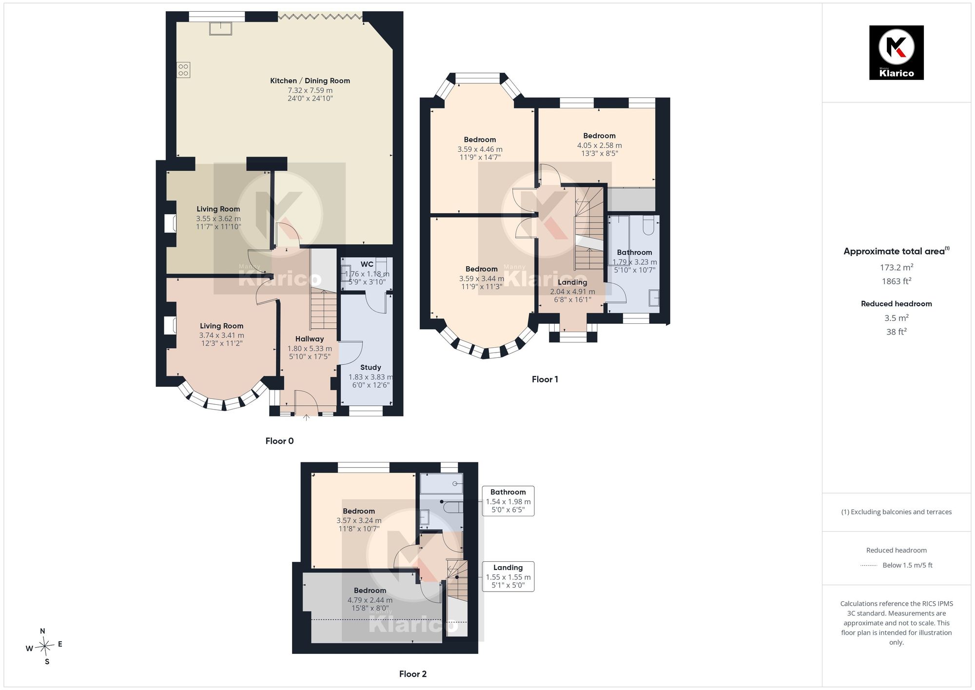 12 Greenwood Avenue, Birmingham floorplan