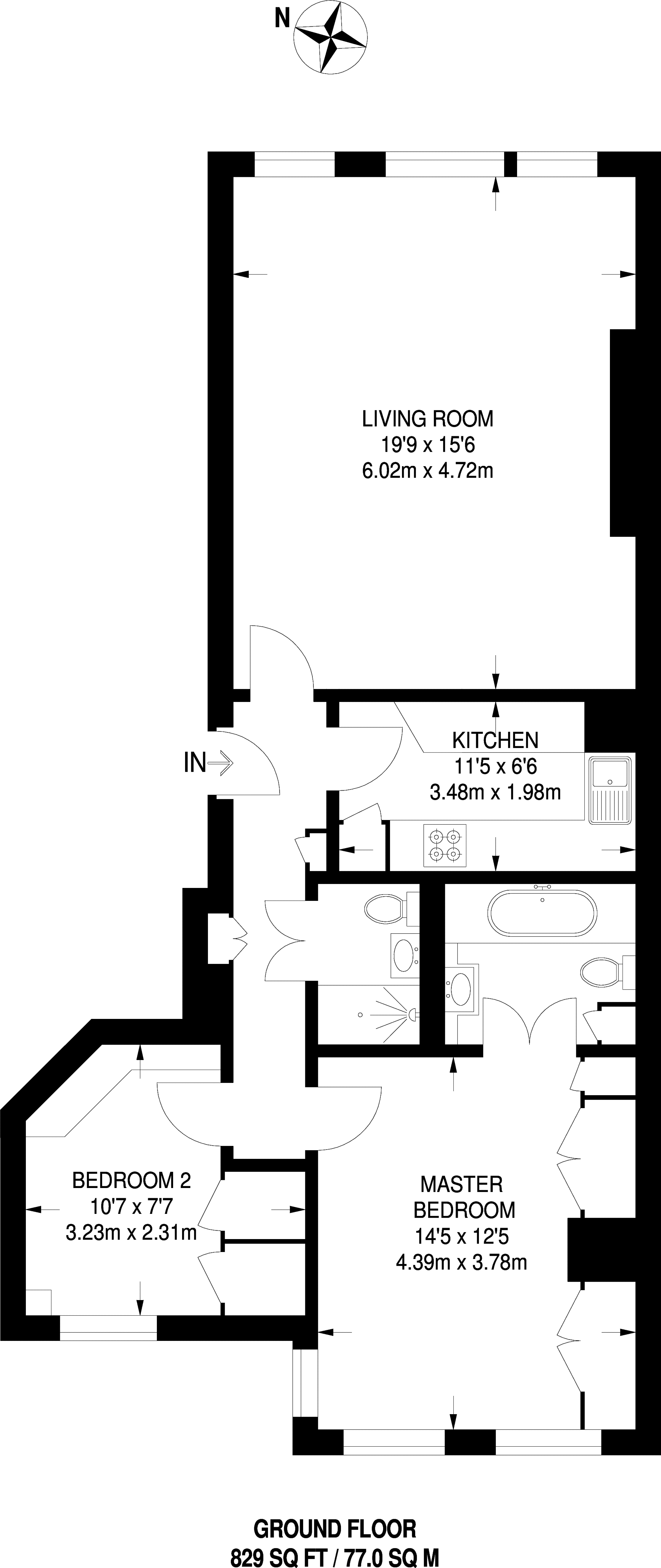 2 Bedrooms Flat to rent in Collingham Gardens, South Kensington SW5