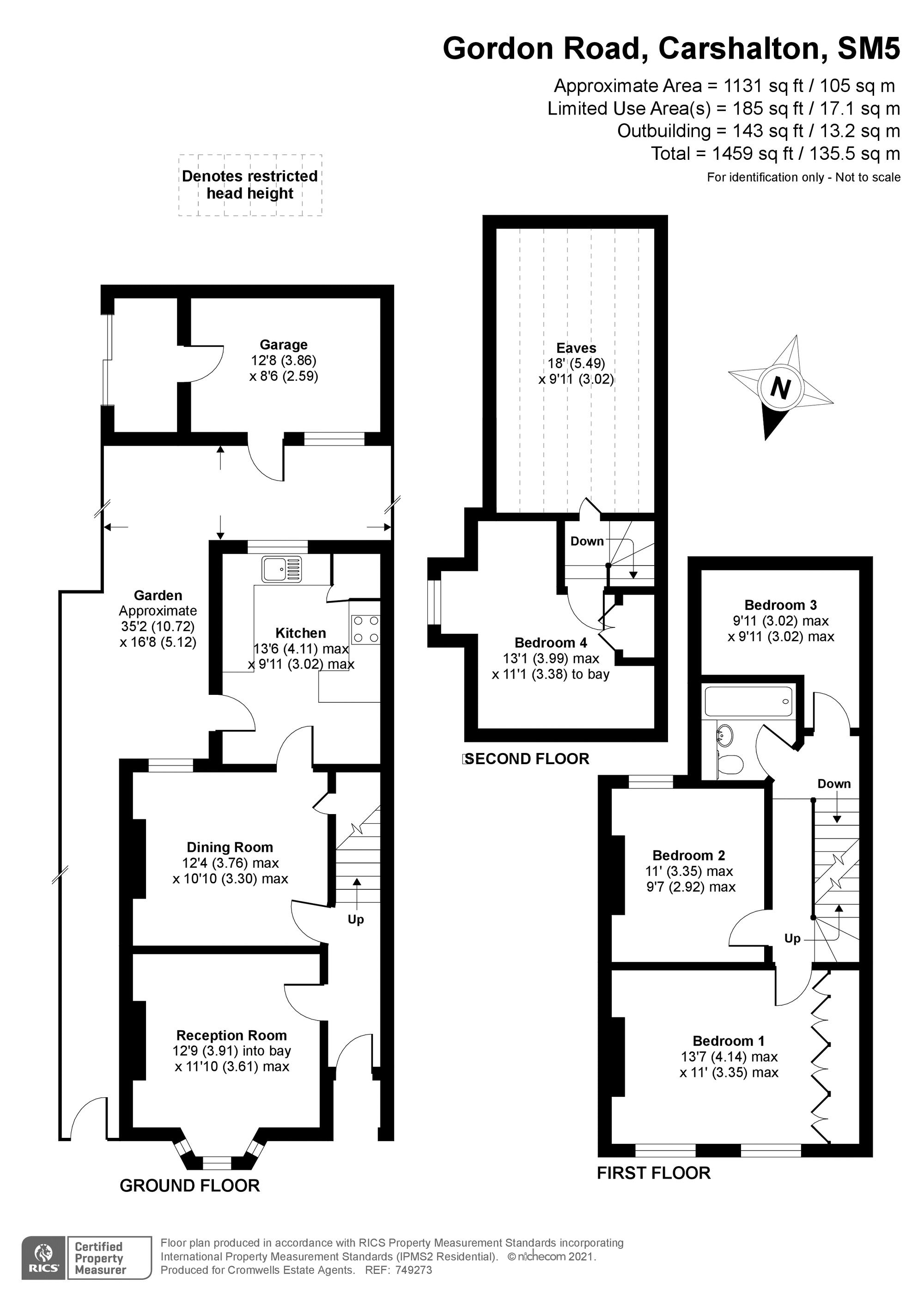 Gordon Road, Carshalton SM5, 4 bedroom semidetached house for sale