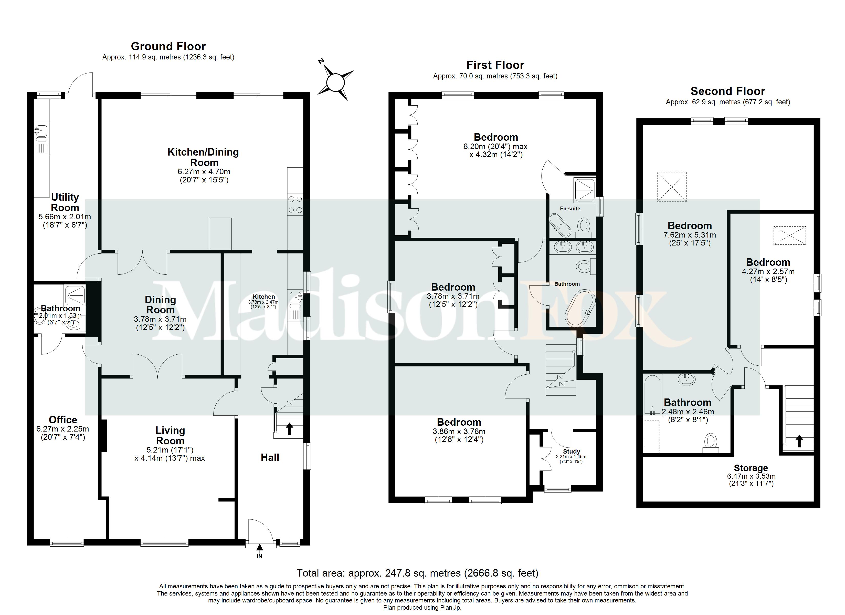 4, Broadhurst Gardens, Essex floorplan