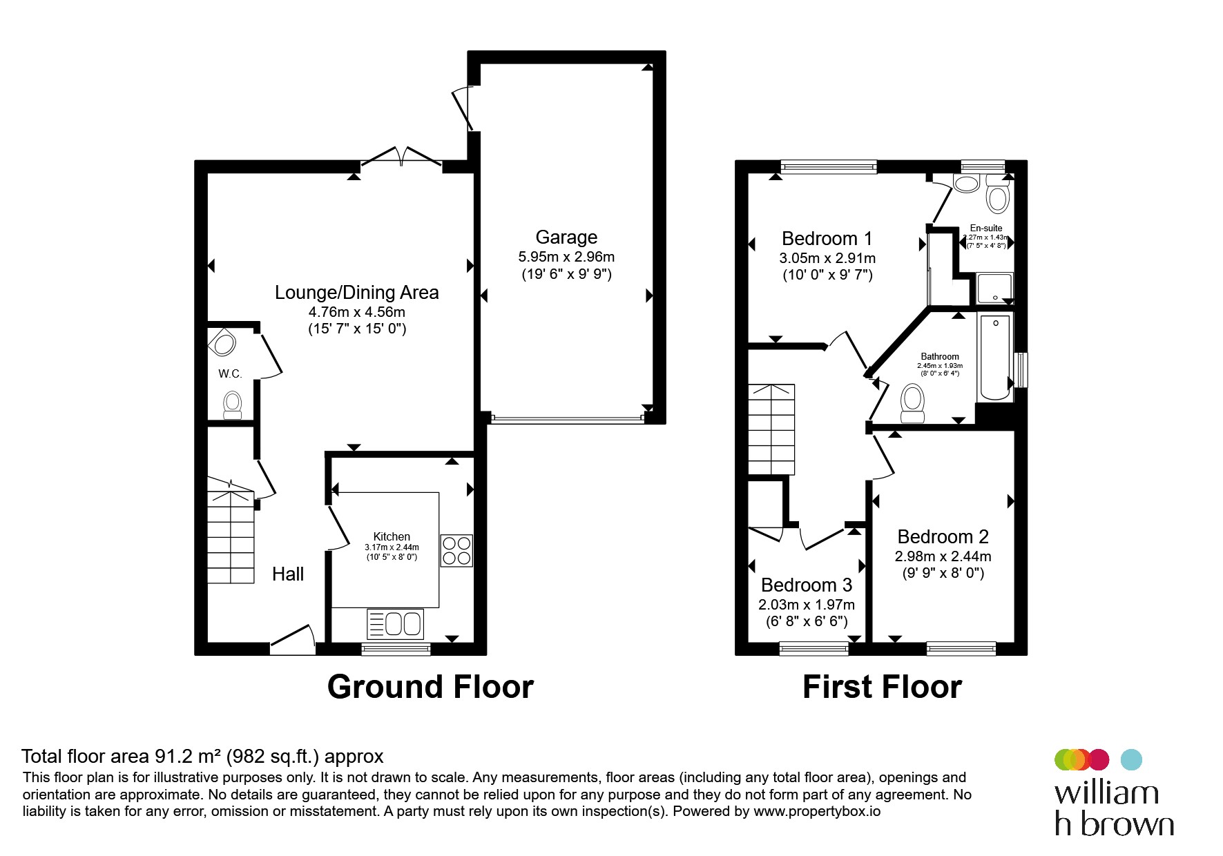 67, Violet Avenue, Peterborough floorplan