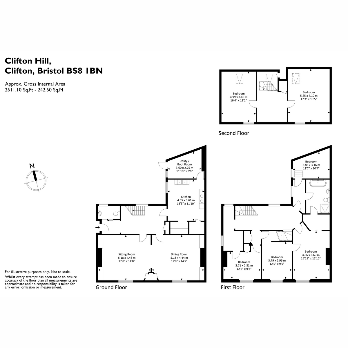 Clifton Retreat, Clifton Hill,, Clifton Village, Bristol floorplan