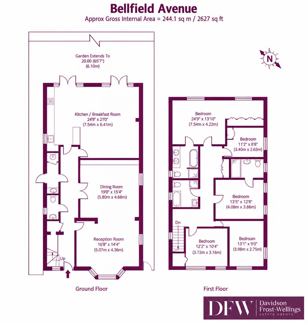 2, Bellfield Avenue, Harrow floorplan