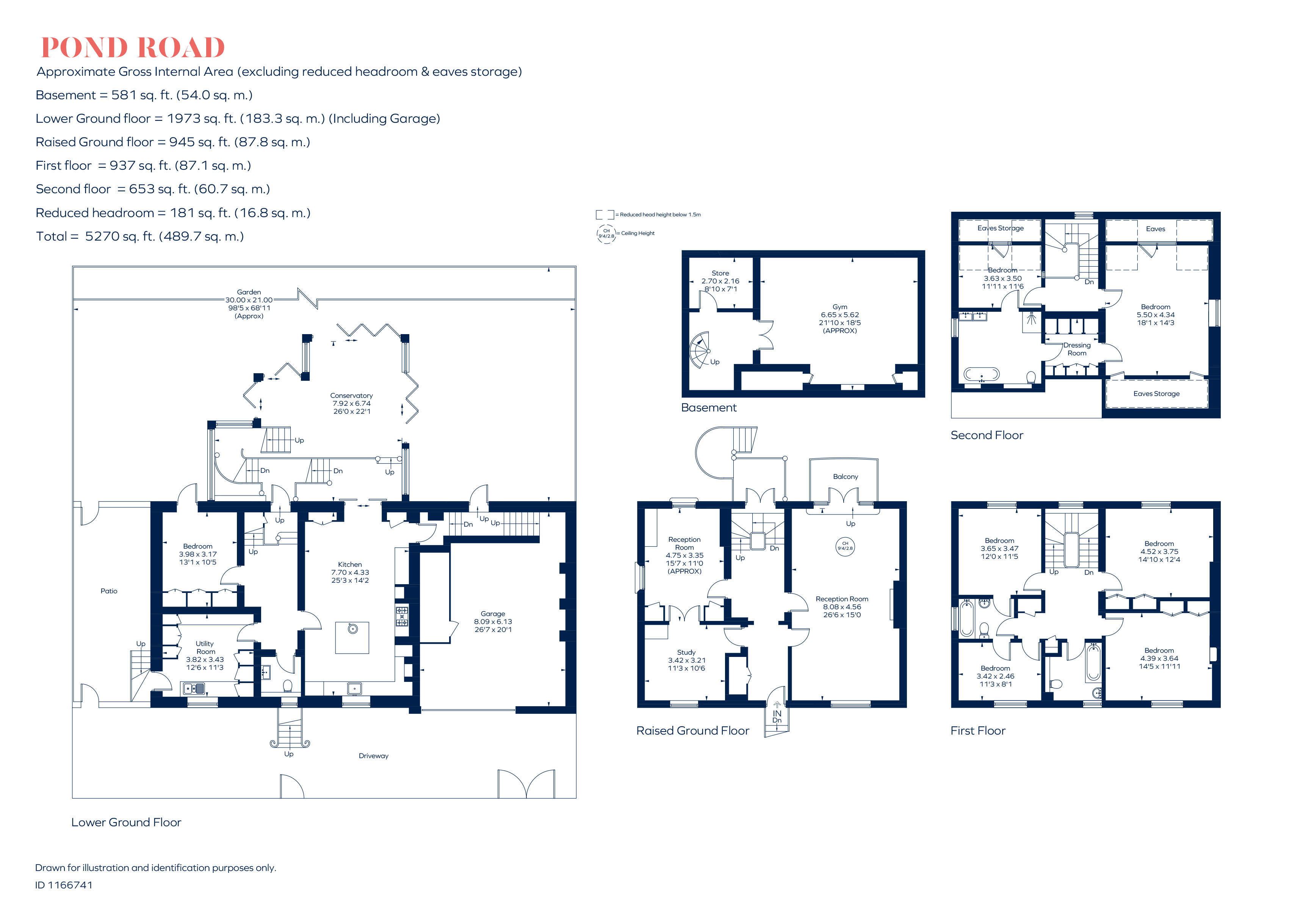 10, Pond Road, London floorplan