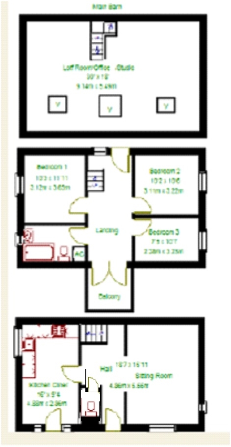 3 Bedrooms Detached house to rent in Barn Close, Langley Marsh, Wiveliscombe, Taunton TA4