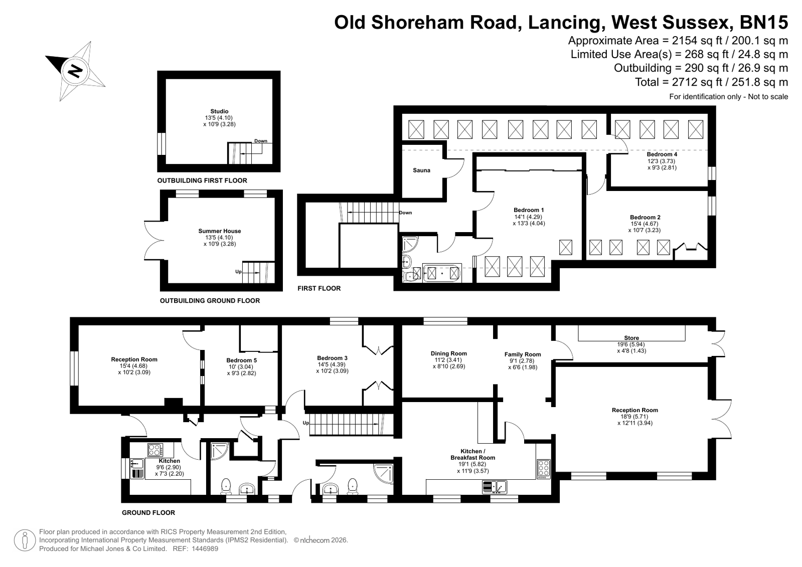 78, Old Shoreham Road, West Sussex floorplan