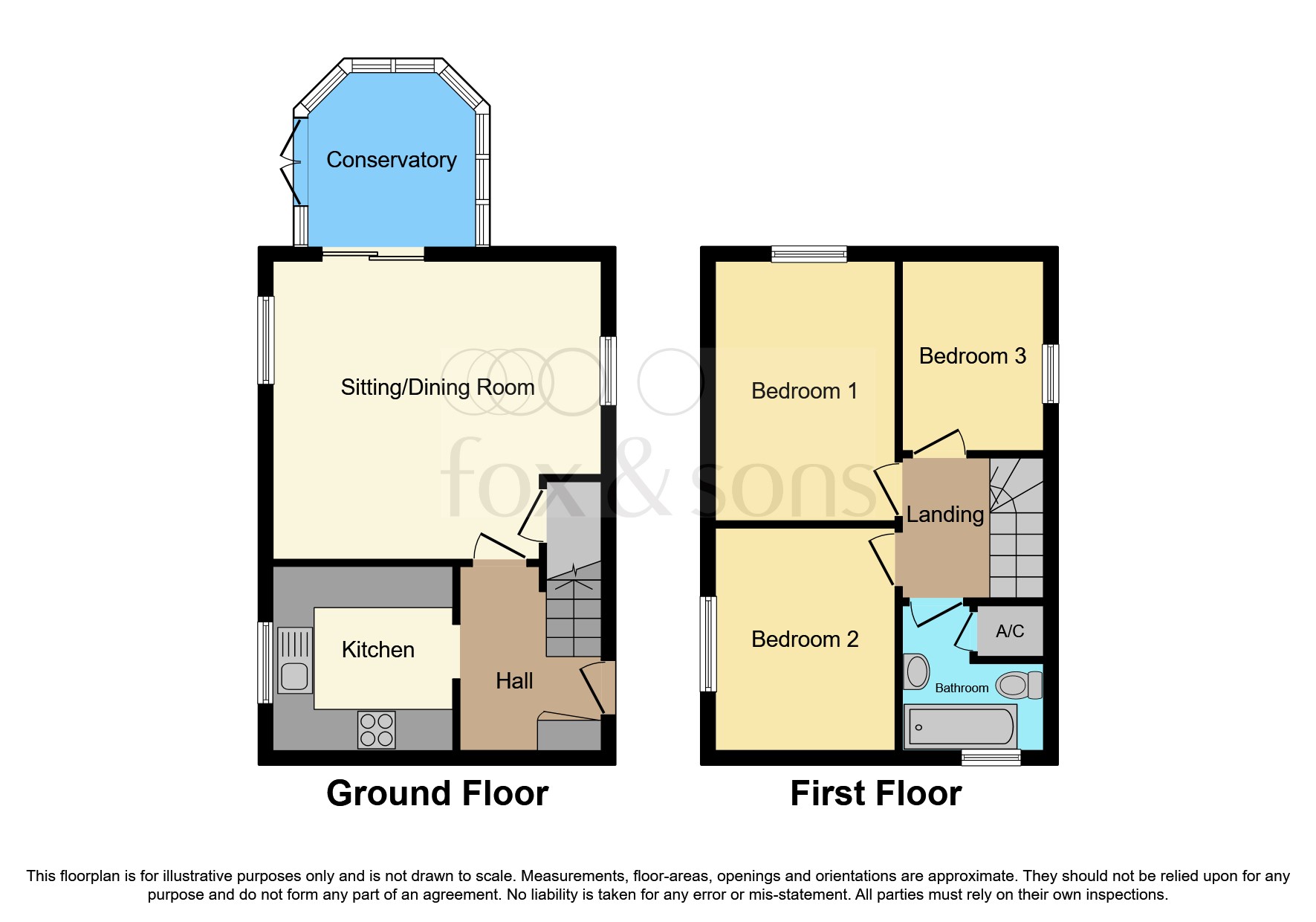 6, Chestnut Close, Minehead floorplan