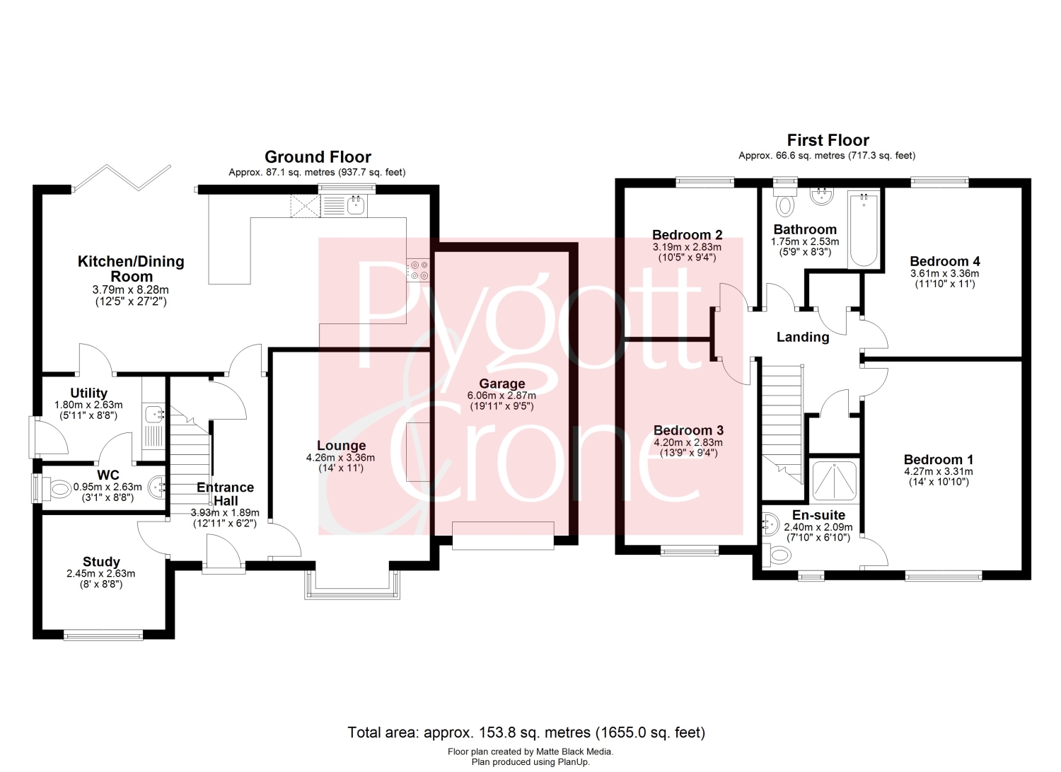 Plot 7 The Grainsby, Signal Box Way, Louth floorplan