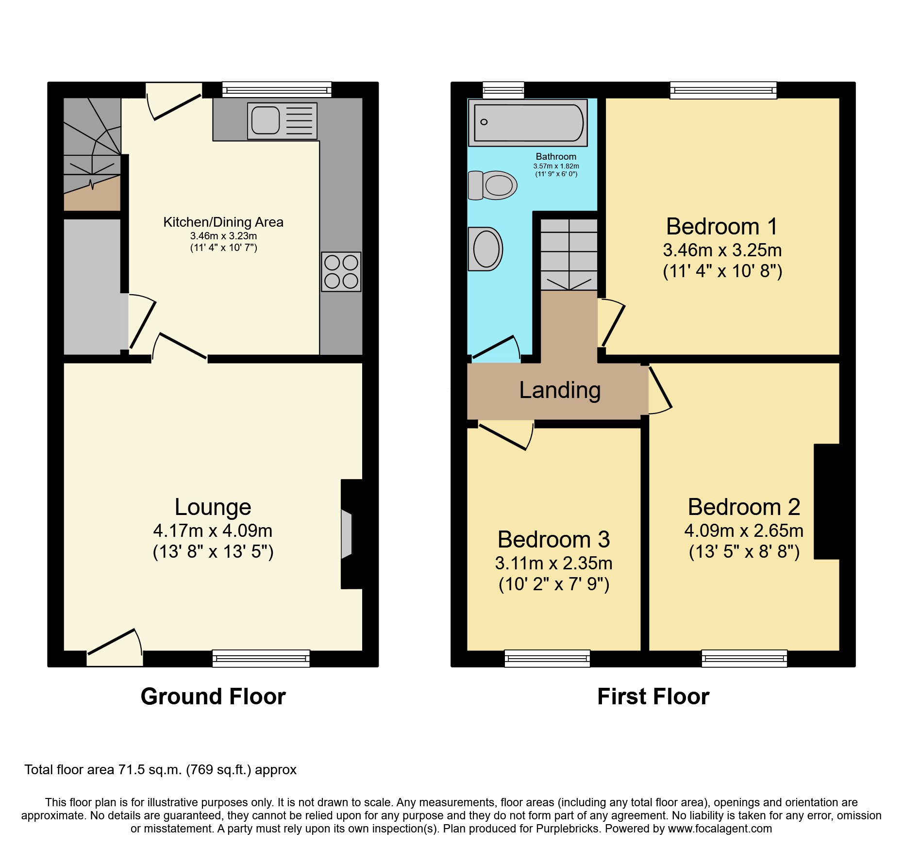 53, Leam Street, Ashton-under-lyne floorplan