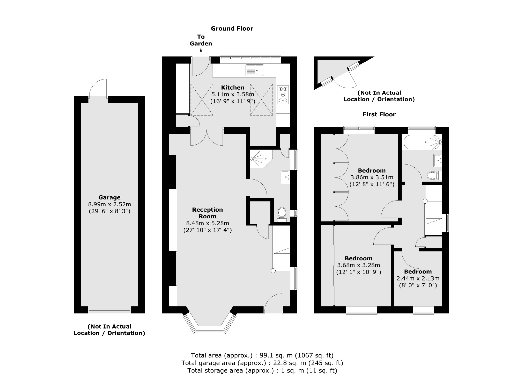 36, Rogers Road, London floorplan