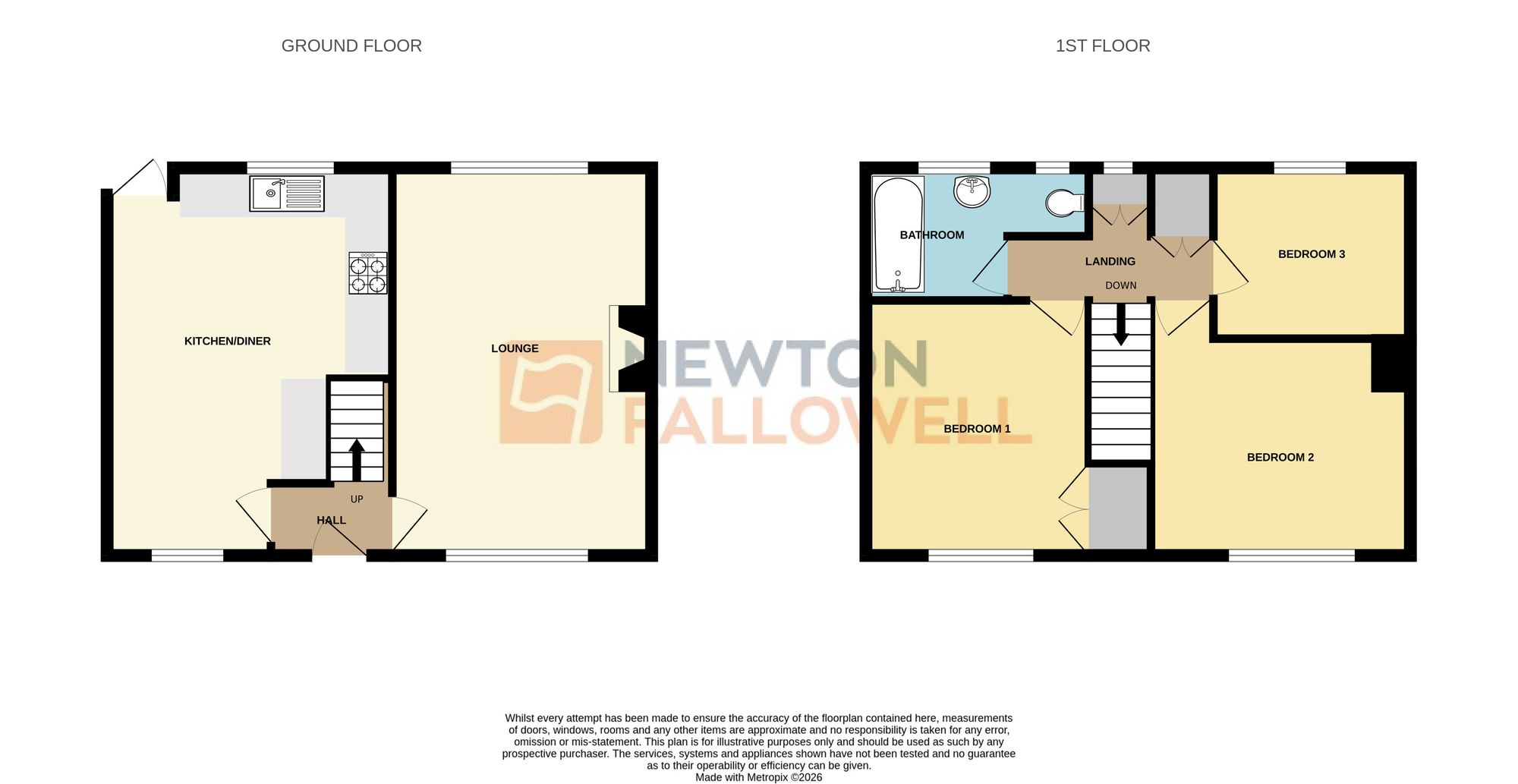 5 The Meadows, Newark floorplan