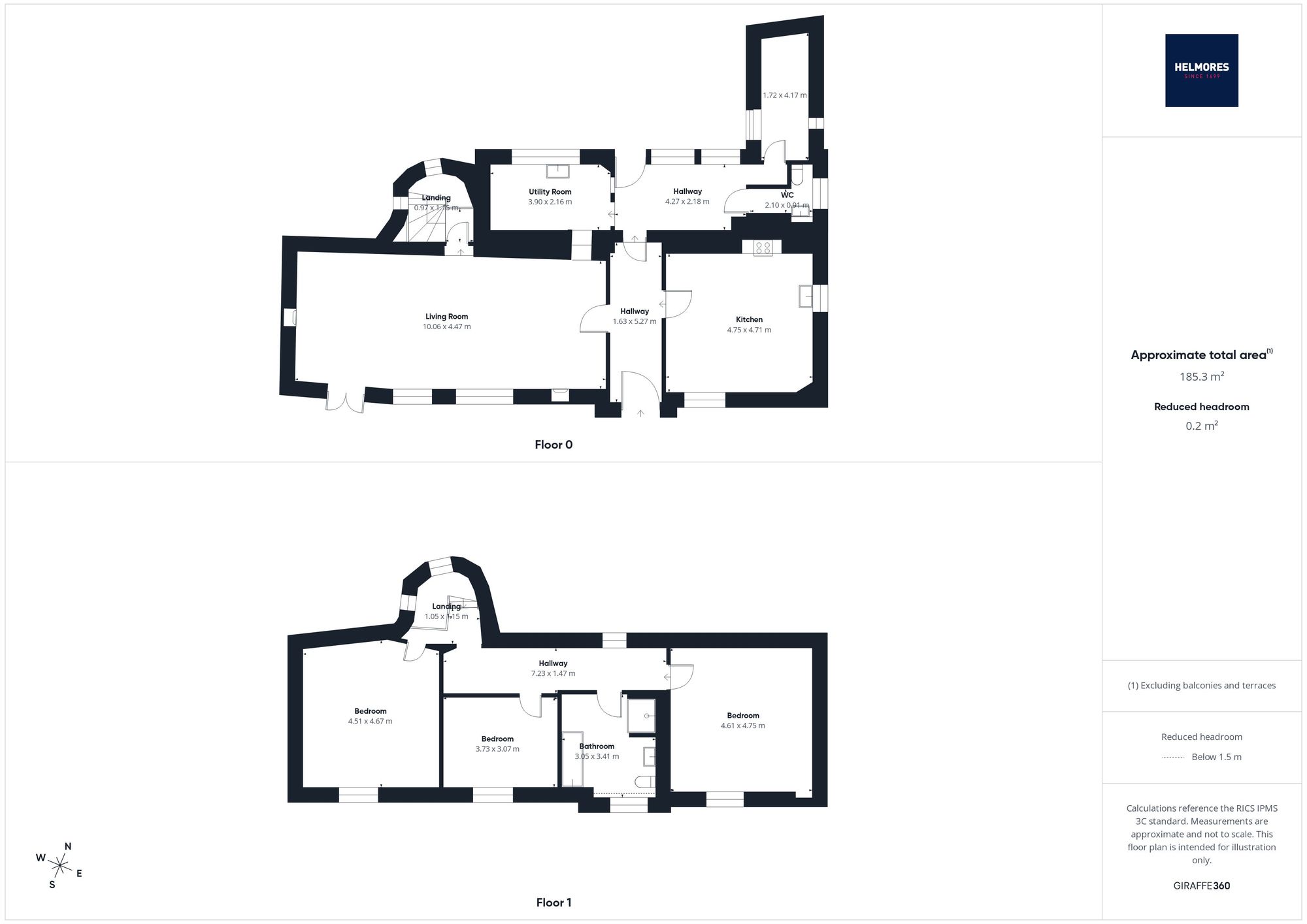 Woodland Farmhouse, Crediton floorplan