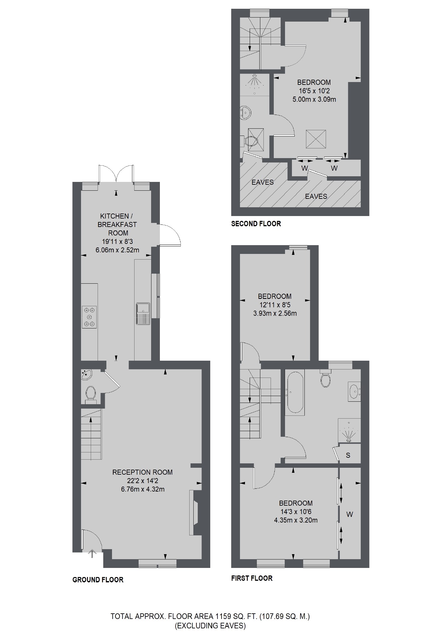 7, Elsley Road, London floorplan