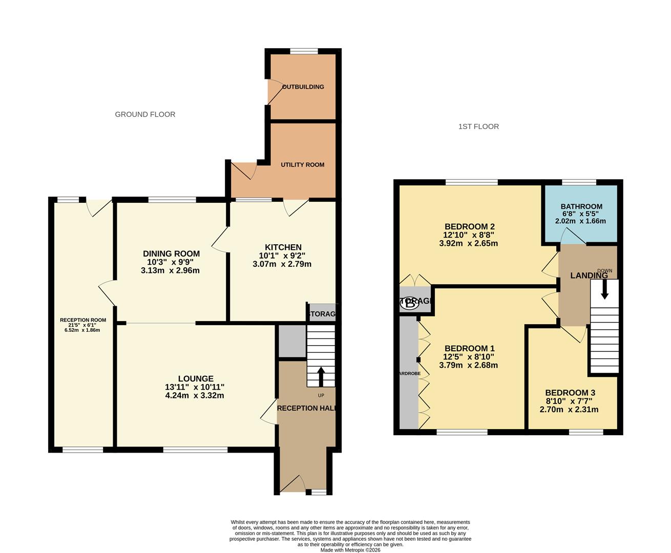 1, Llanerch Estate, Conwy floorplan