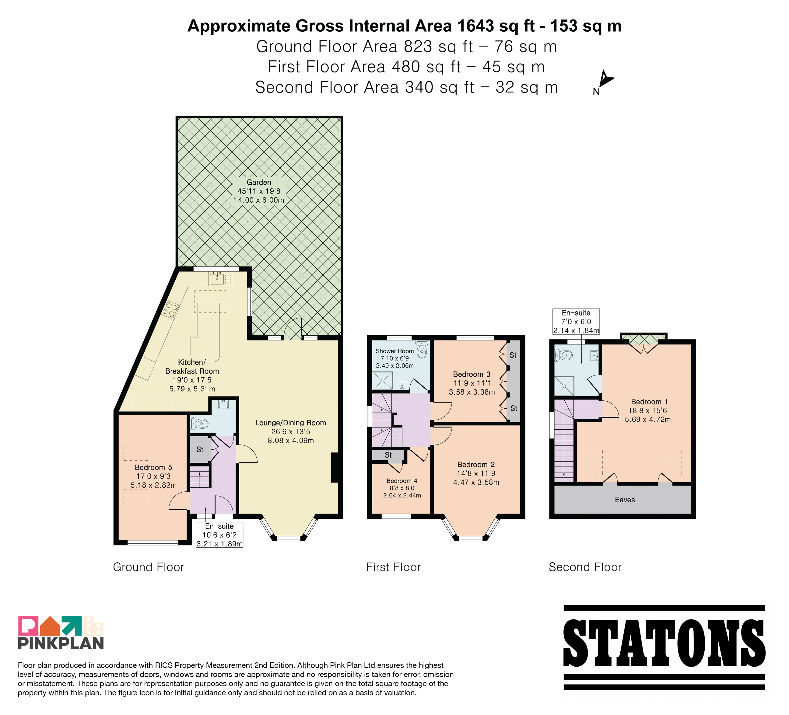 60, St Margarets Avenue, London floorplan