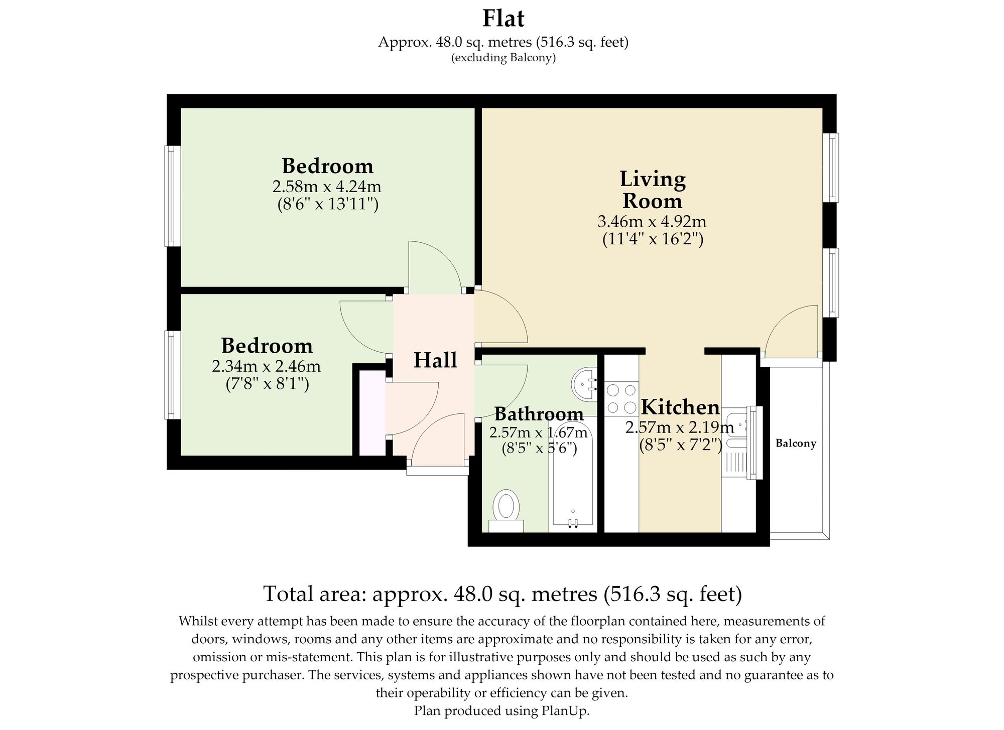 24 Baxter Court, Norwich floorplan
