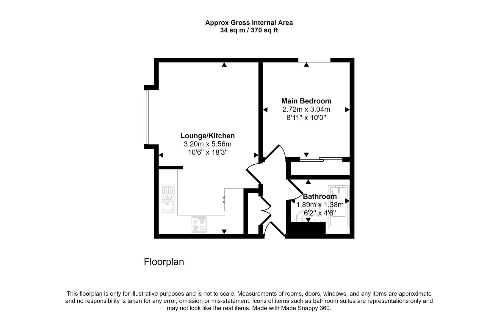 Letheron Drive, Wishaw ML2, 1 bedroom property for sale 66413641