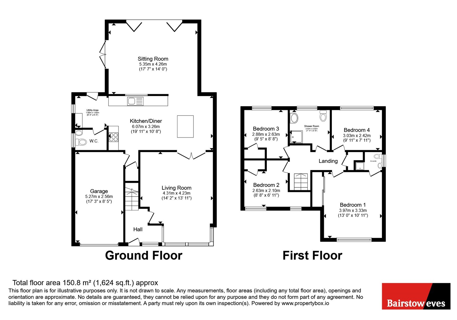 Bleak House Drive, Staffordshire floorplan