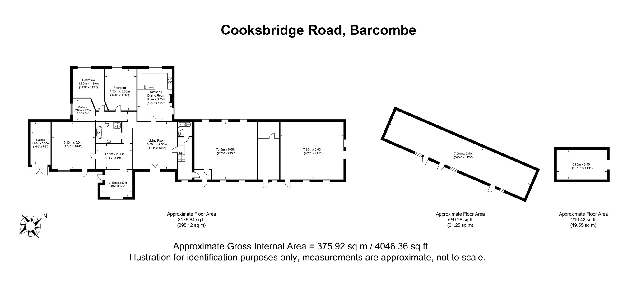 Stepney Farm, Cooksbridge Road, Lewes floorplan