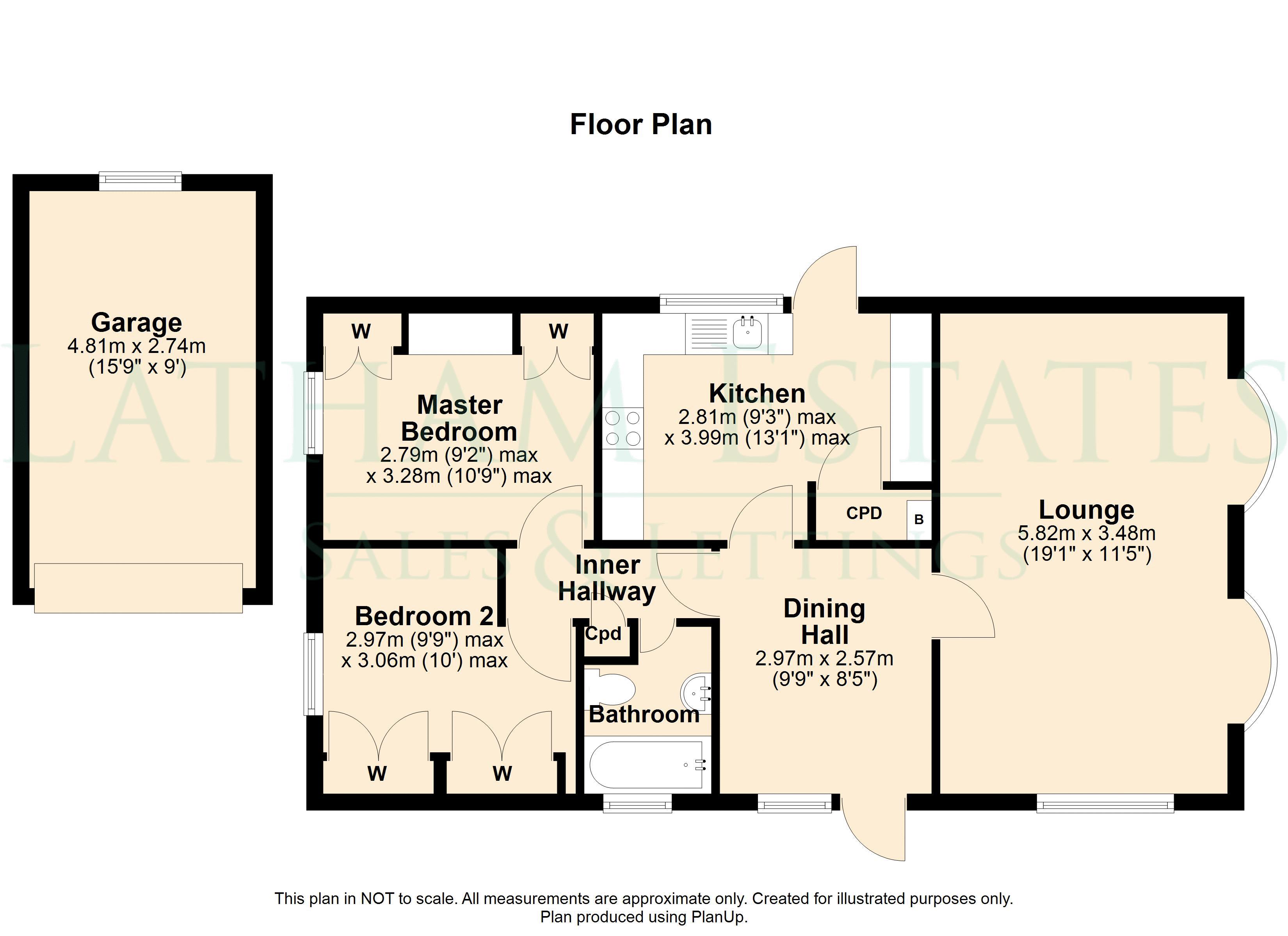 2, Alison Drive, Goostrey floorplan