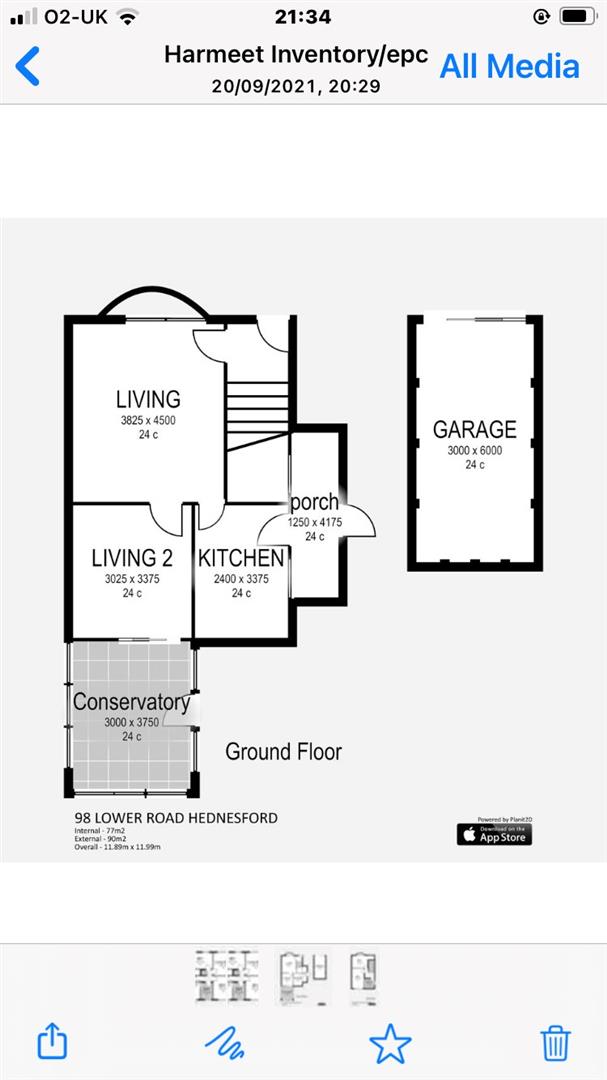 98, Lower Road, Cannock floorplan