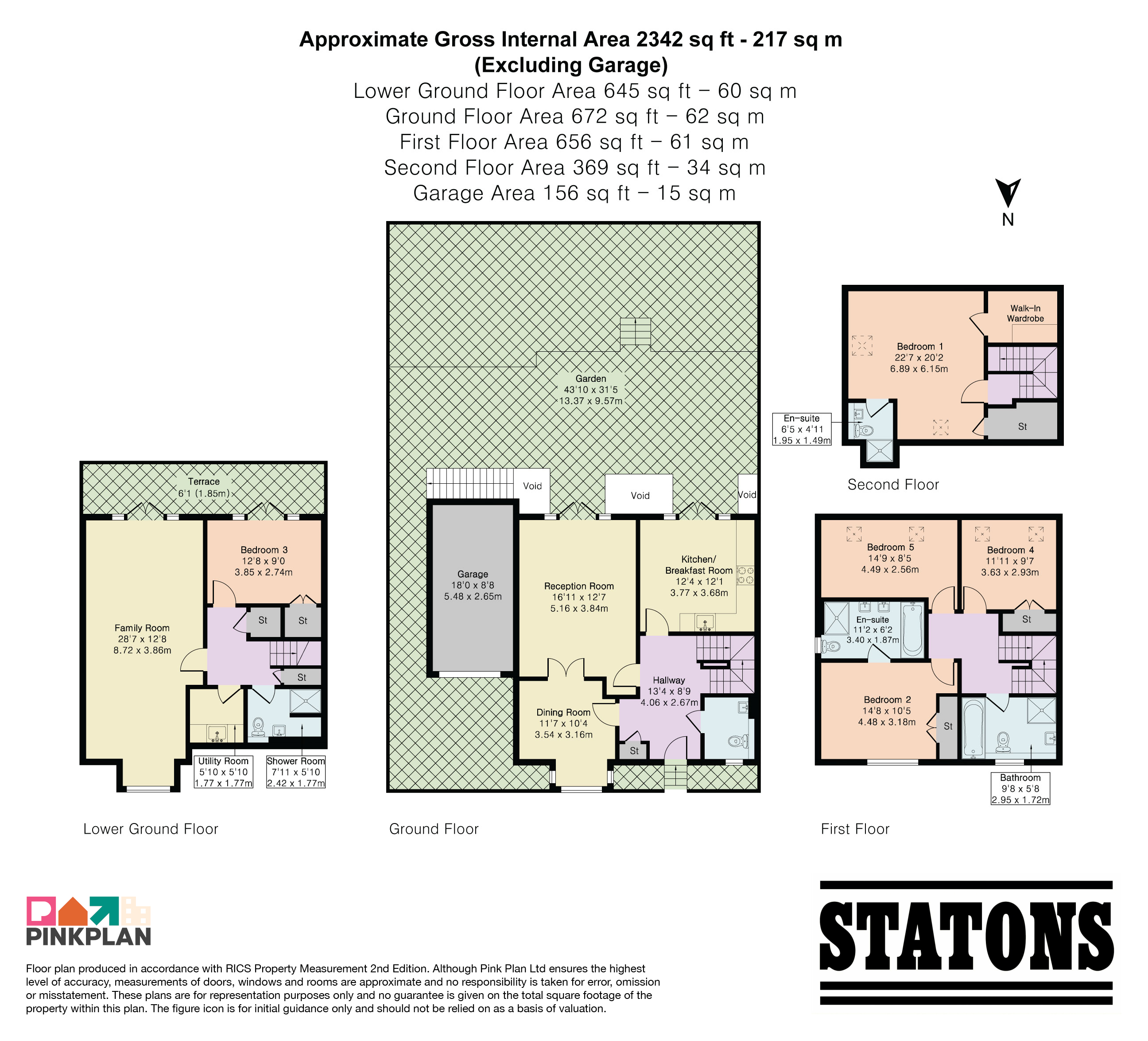 1, Douglas Close, Hertfordshire floorplan