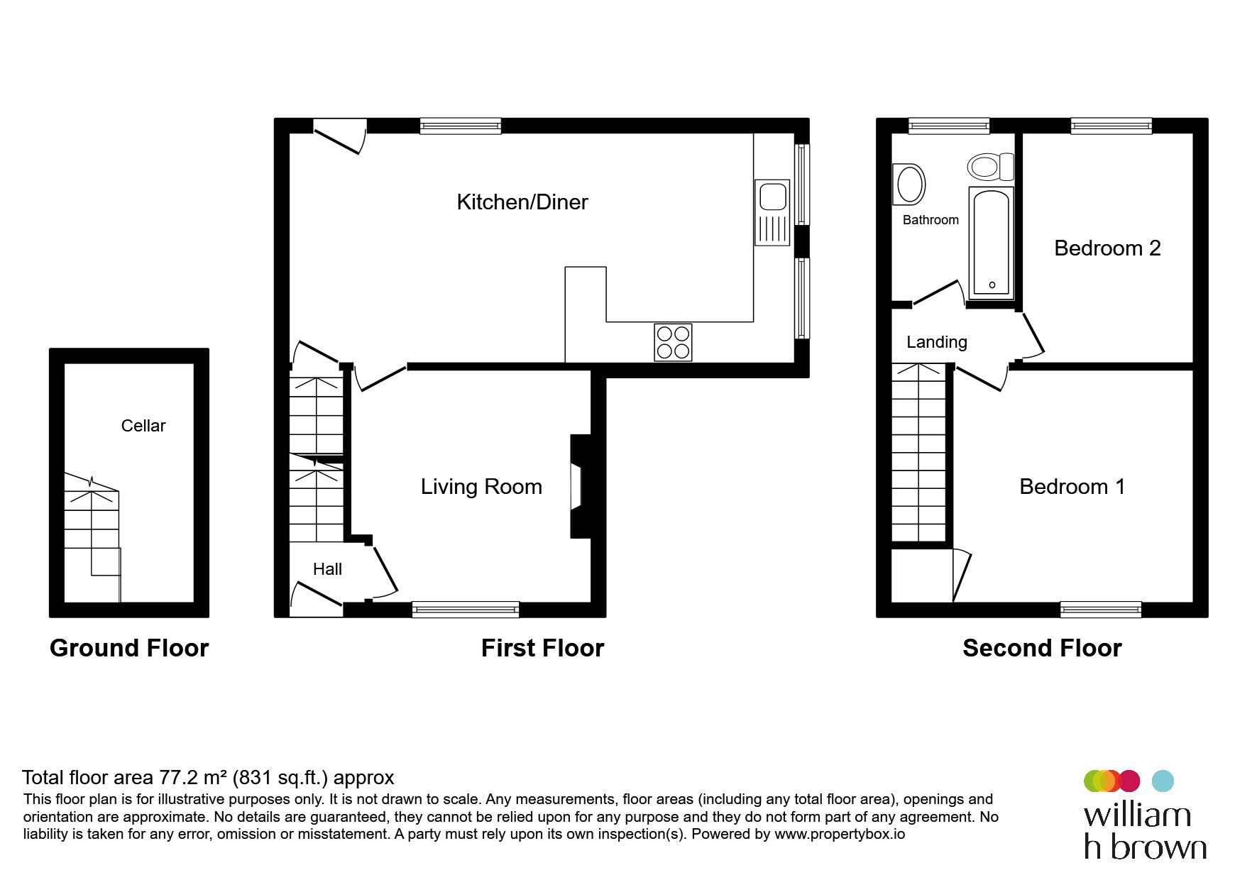 37, Holmfirth Road, Holmfirth floorplan