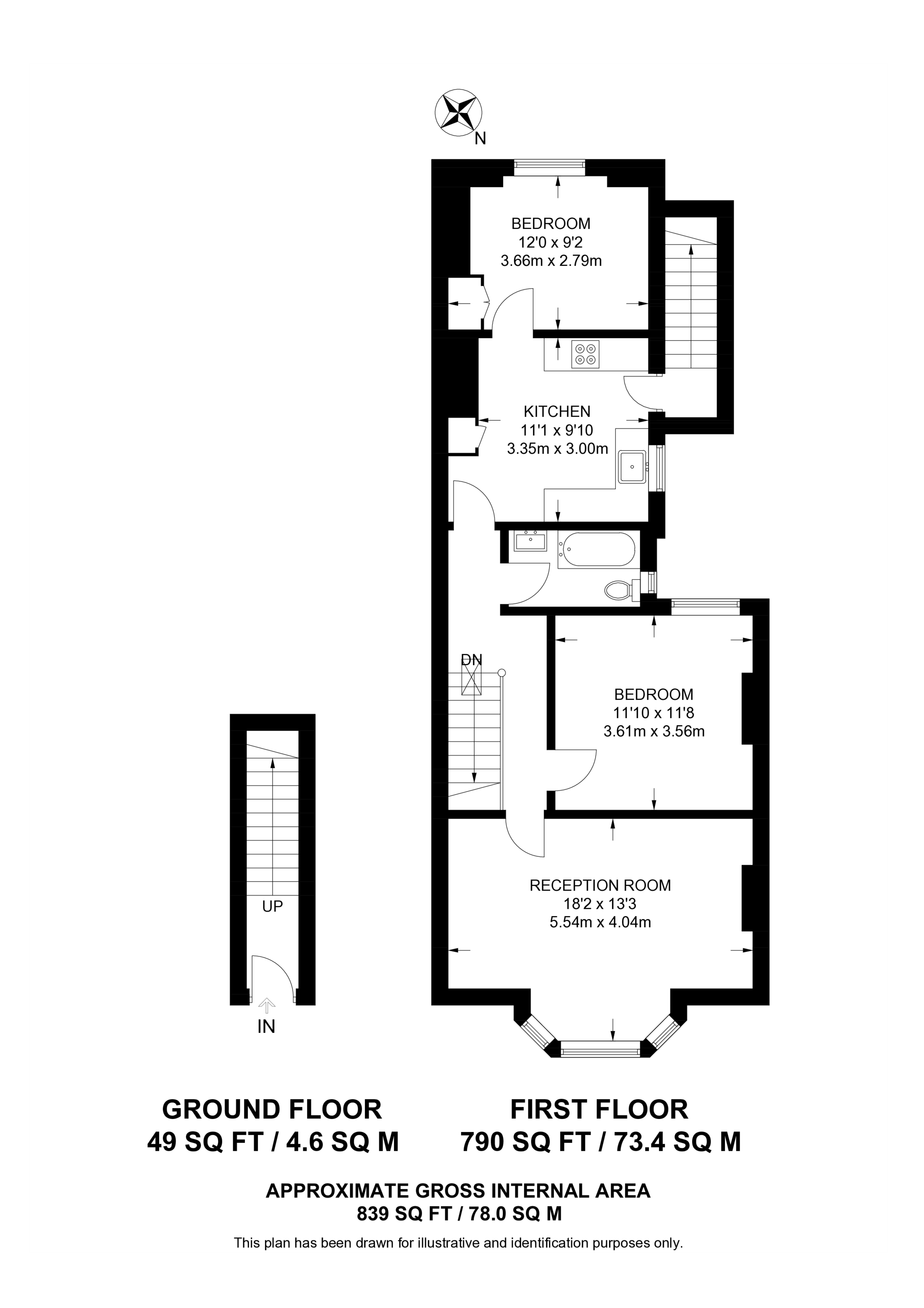Caldecot Road, Camberwell floorplan