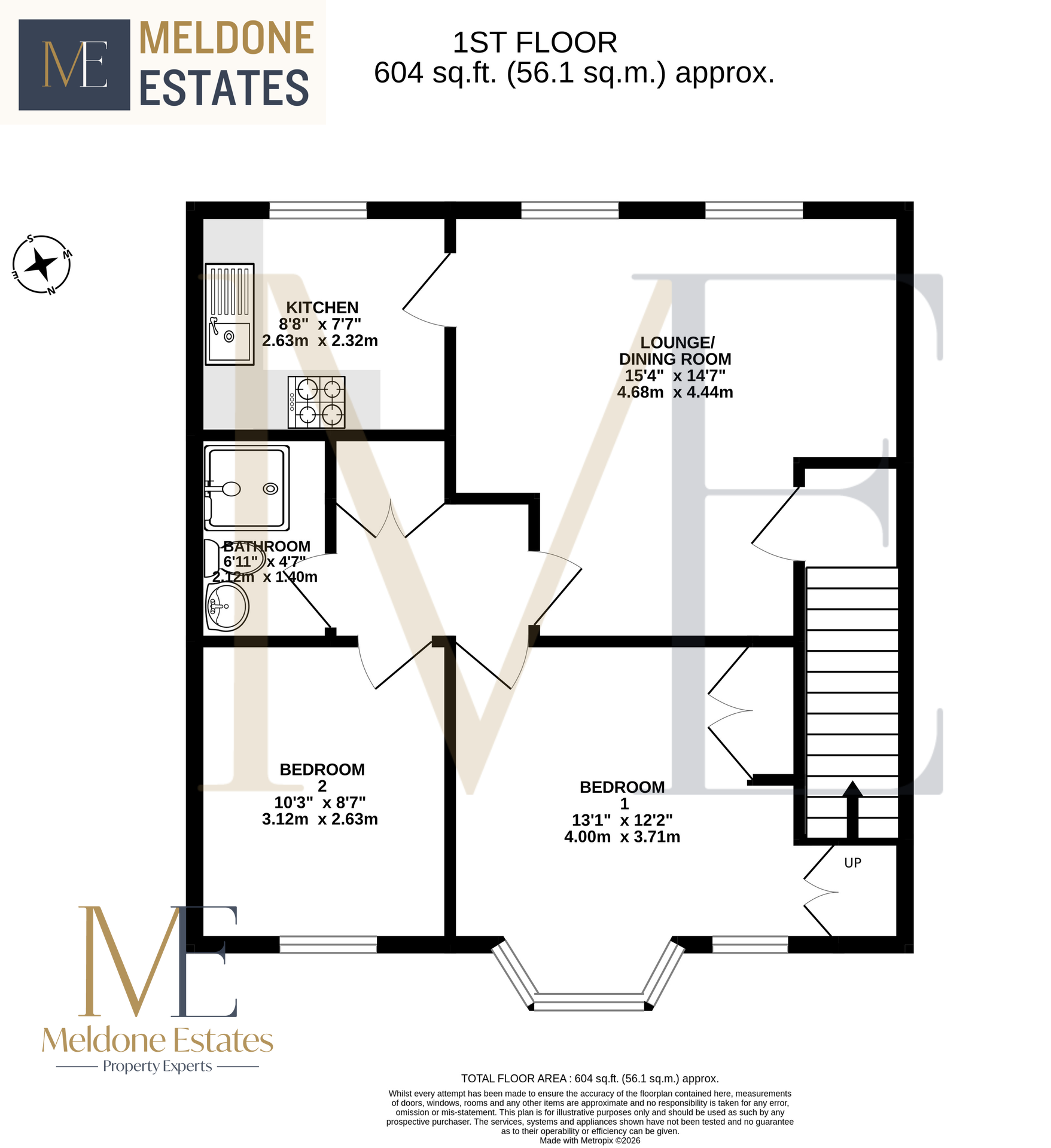 36 Nevill Court, West Malling floorplan