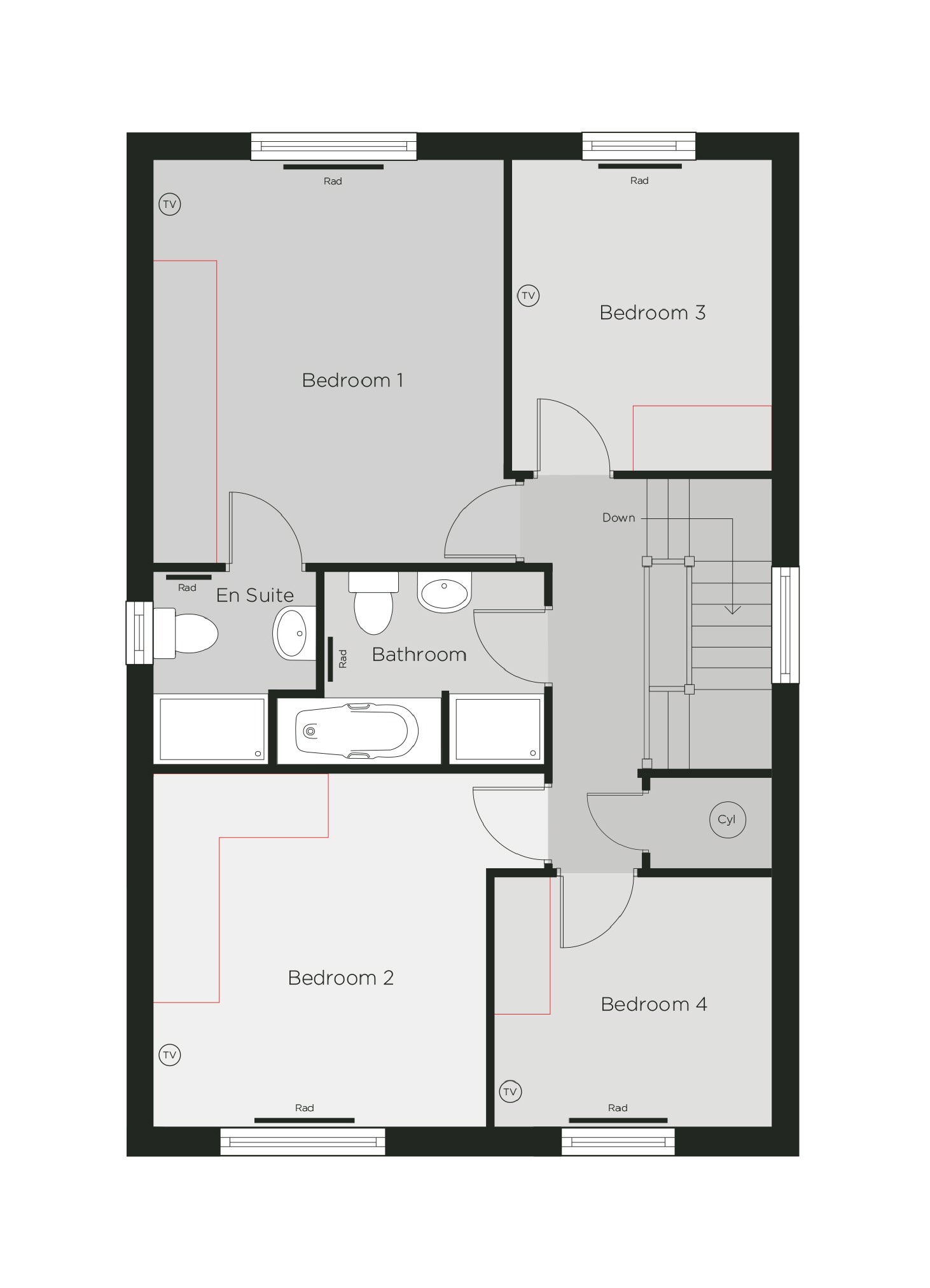 Garstang Road, Bowgreave, Preston PR3, 4 bedroom detached house for