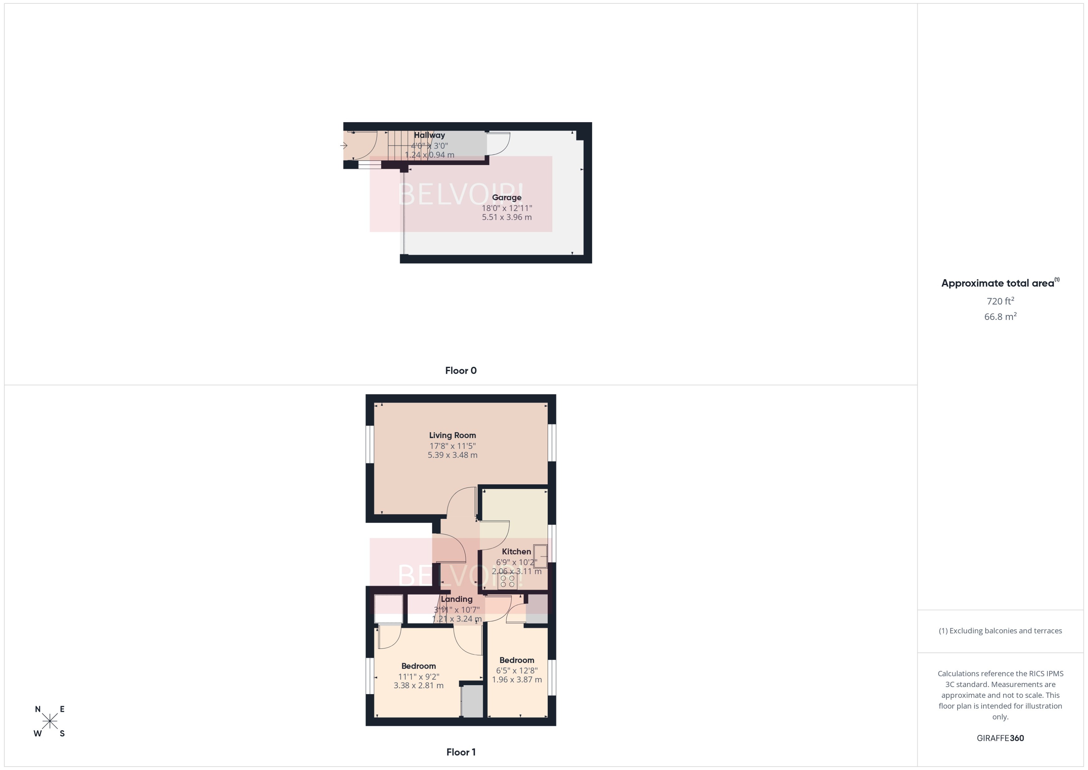 47, Pendinas, Wrexham floorplan