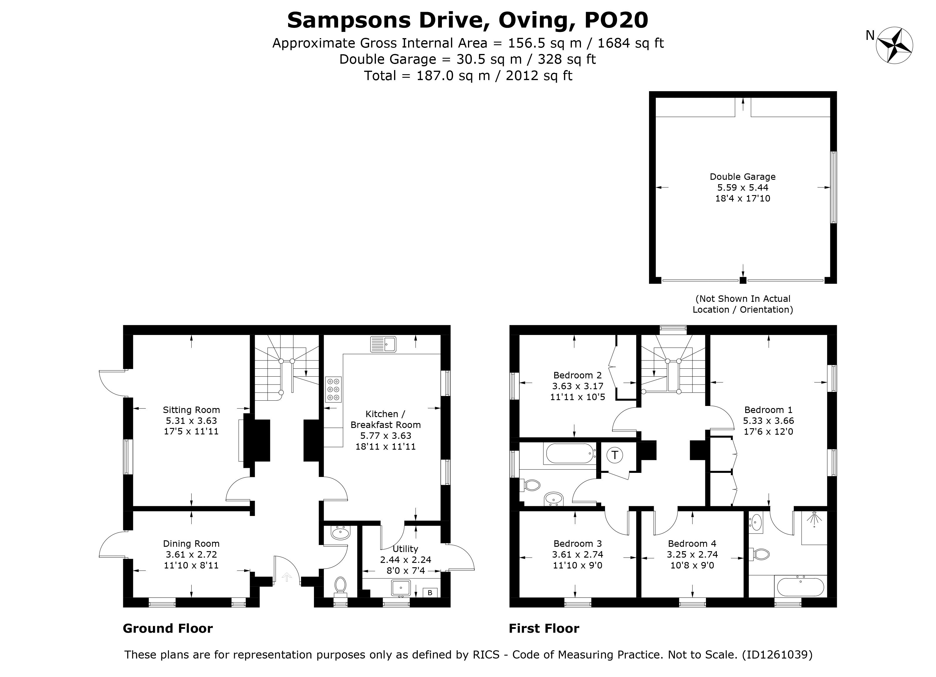 5, Sampsons Drive, Chichester floorplan