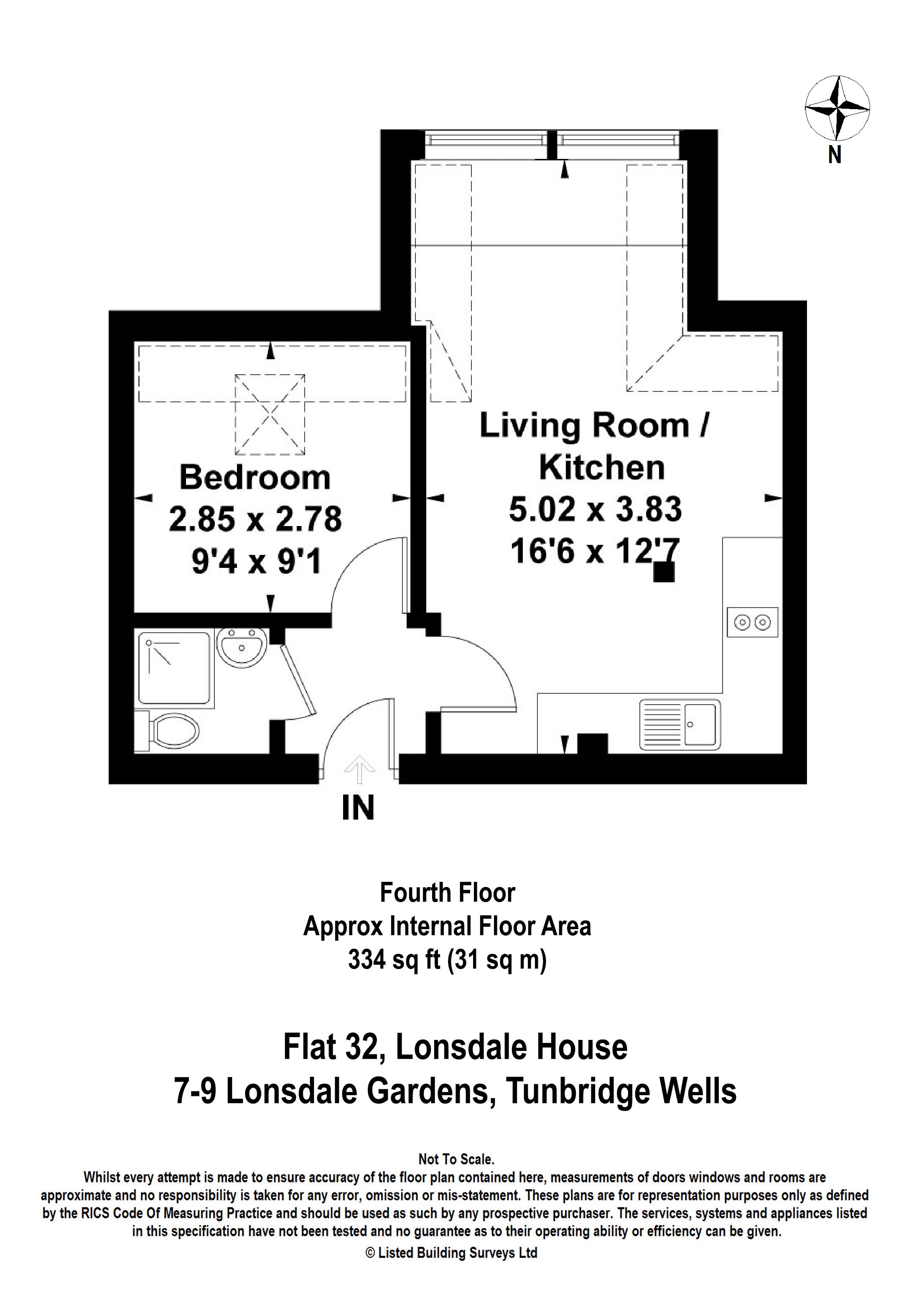 1 Bedrooms Flat to rent in Lonsdale Gardens, Tunbridge Wells TN1