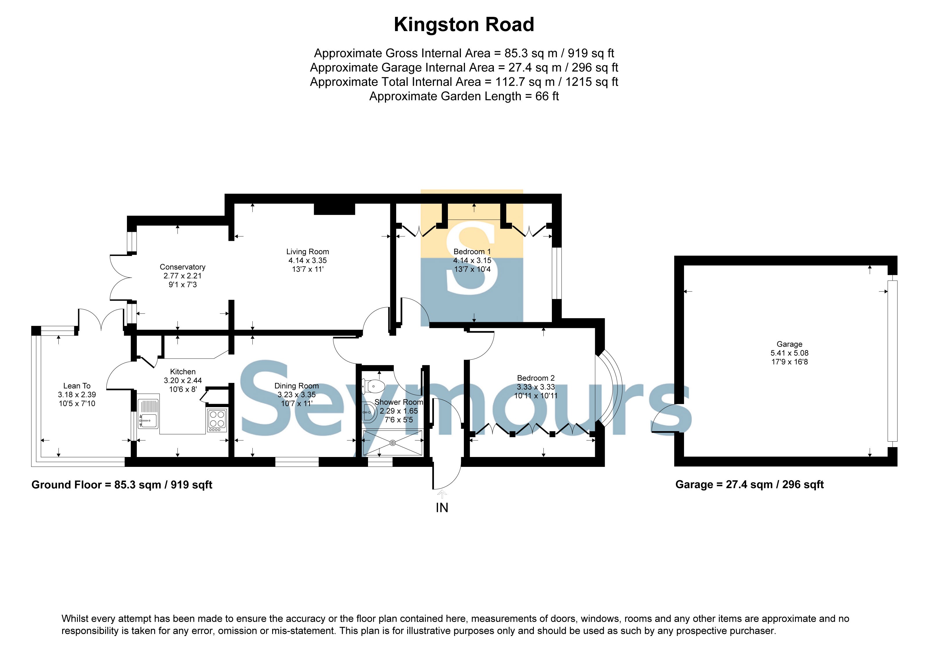 261, Kingston Road, Surrey floorplan