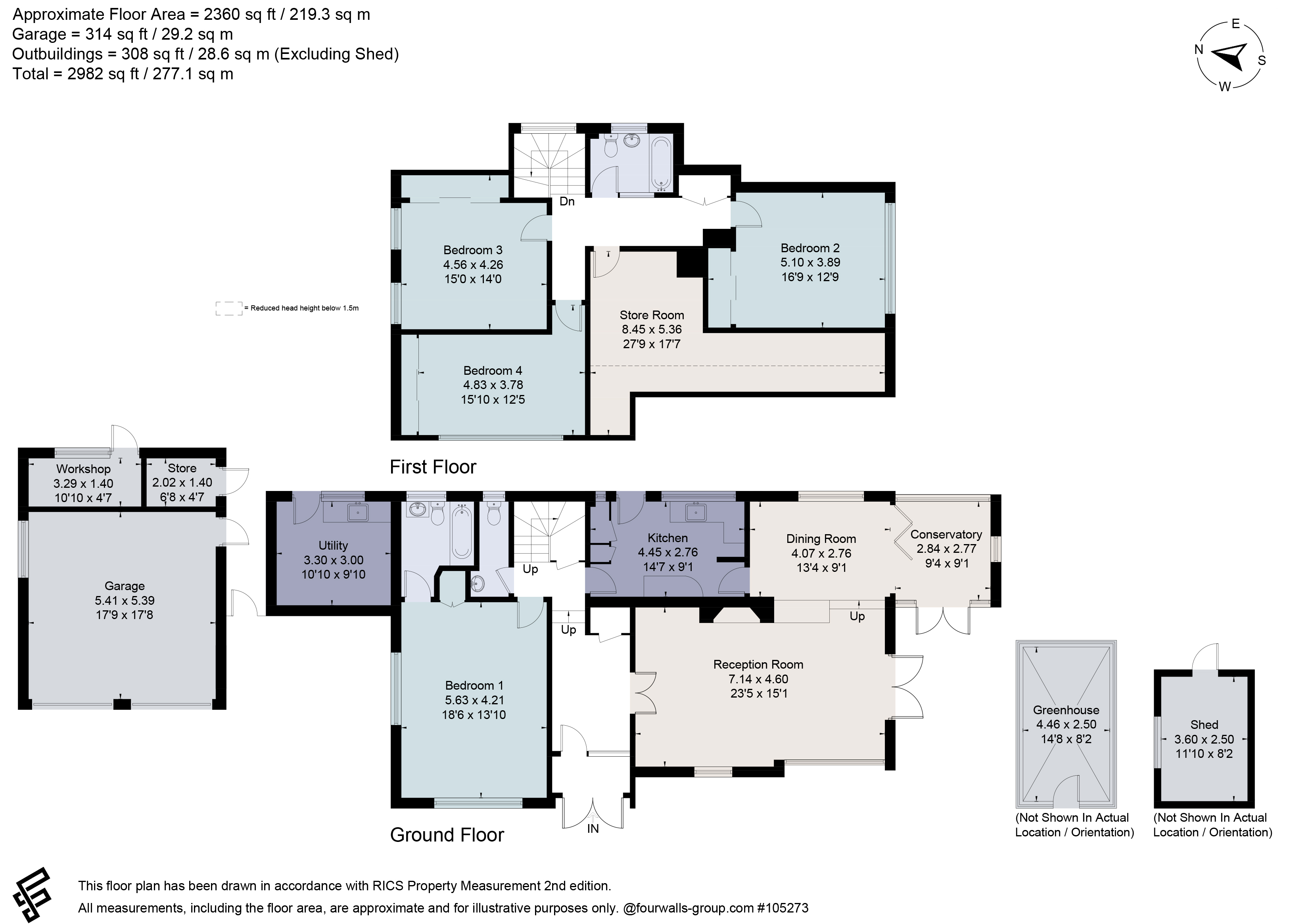 Chenies,, Shere Road, Guildford floorplan