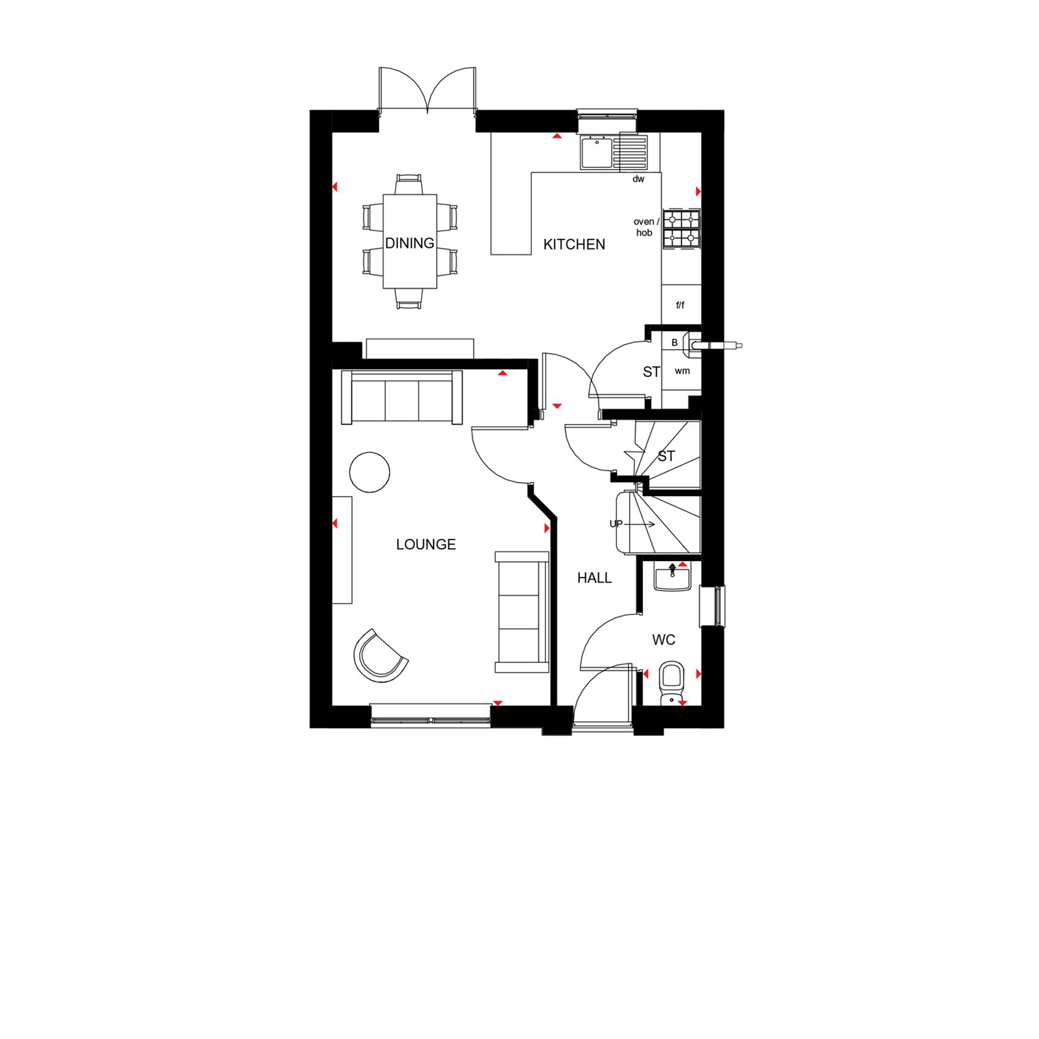 "Chester" at Upper Chapel, Launceston PL15, 4 bedroom detached house