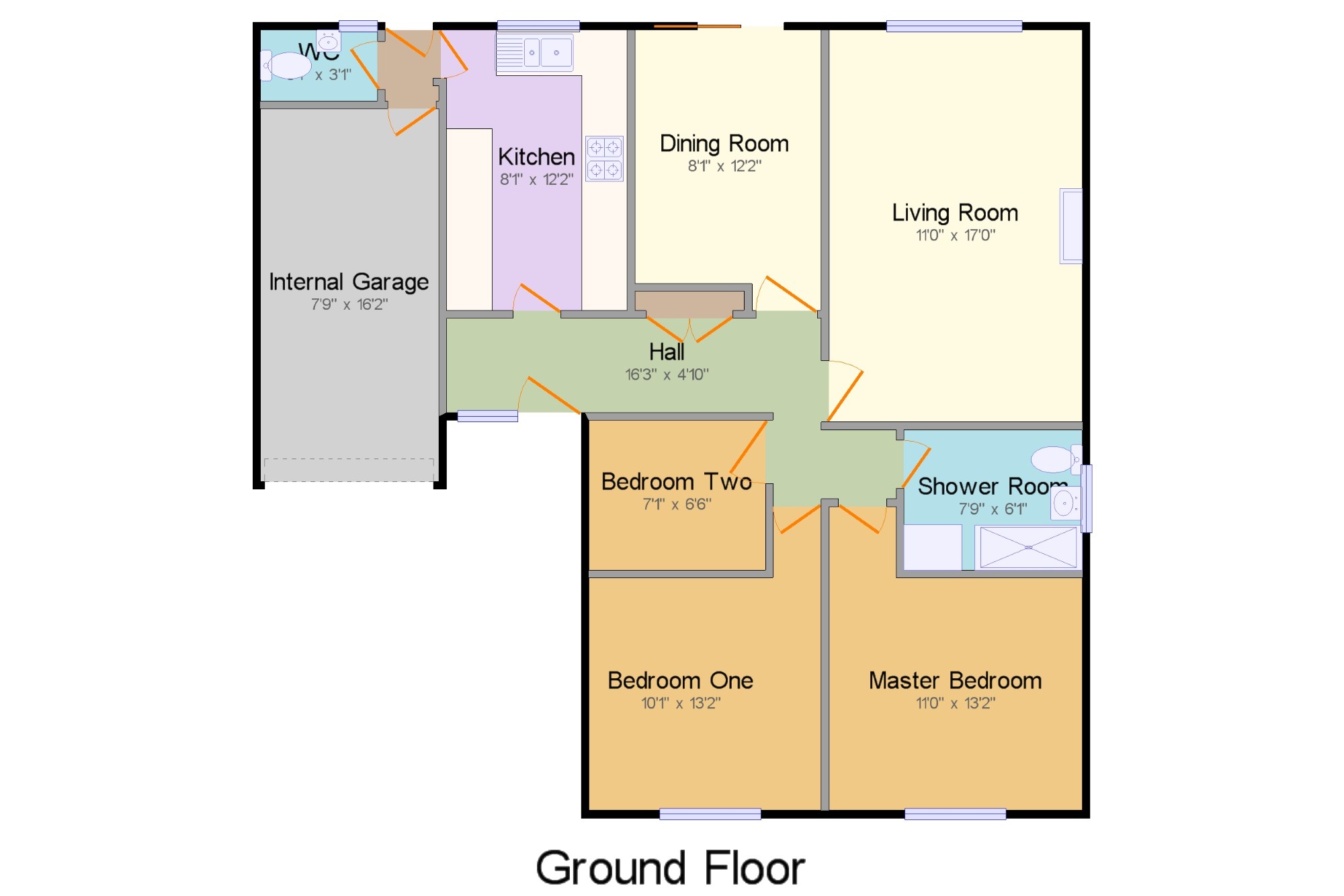 3 Bedrooms Bungalow for sale in Meldon Road, Heysham, Morecambe, Lancashire LA3